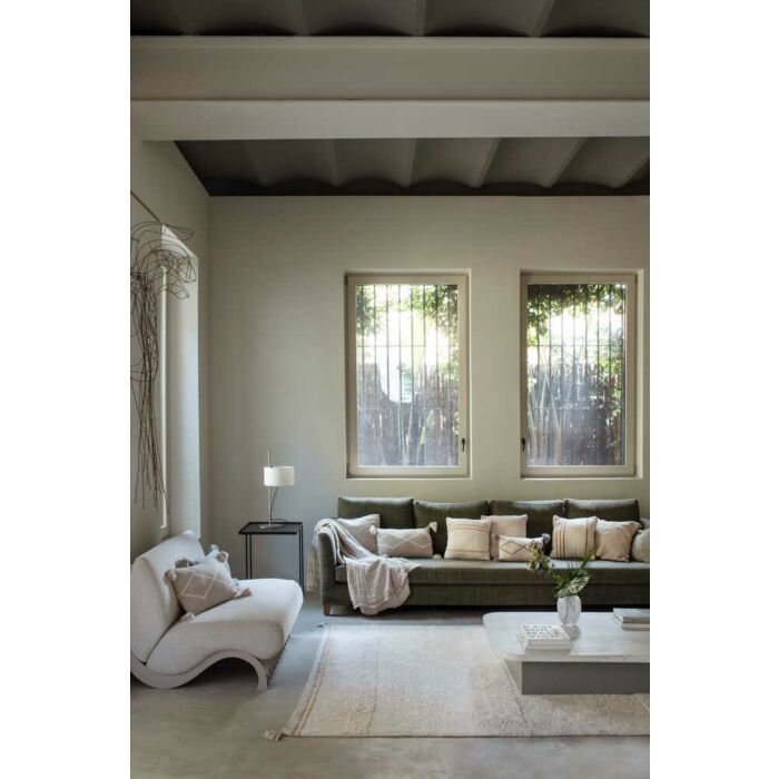 Fantasy Garden Bloom Natural Washable Rug