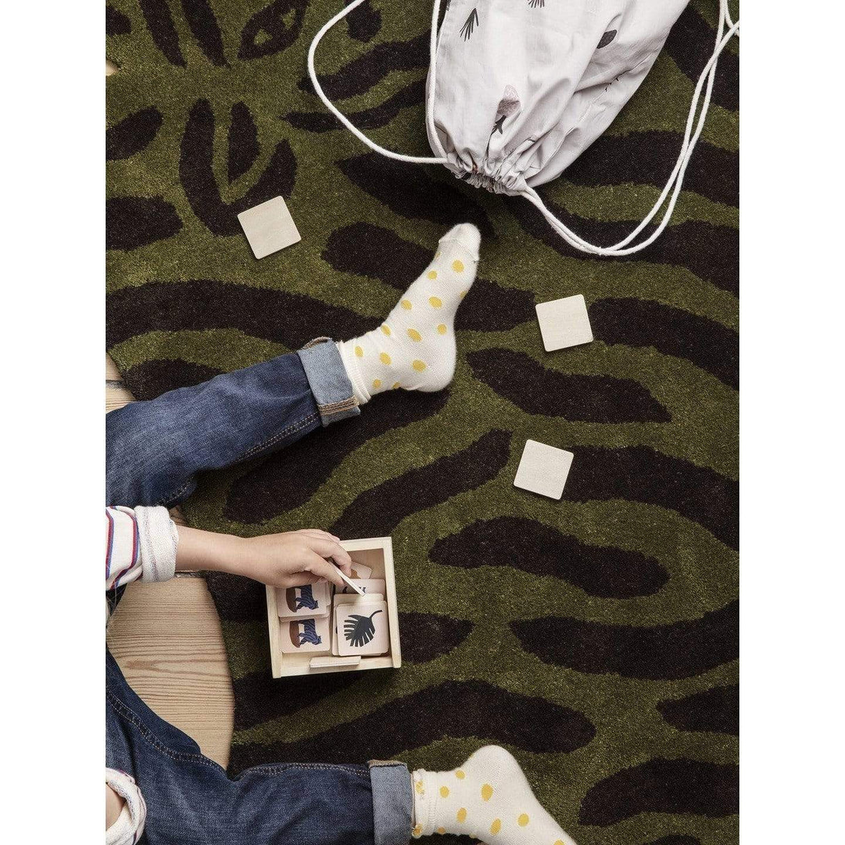 Rugs by Roo | ferm LIVING Safari Tufted Tiger Area Rug-9071