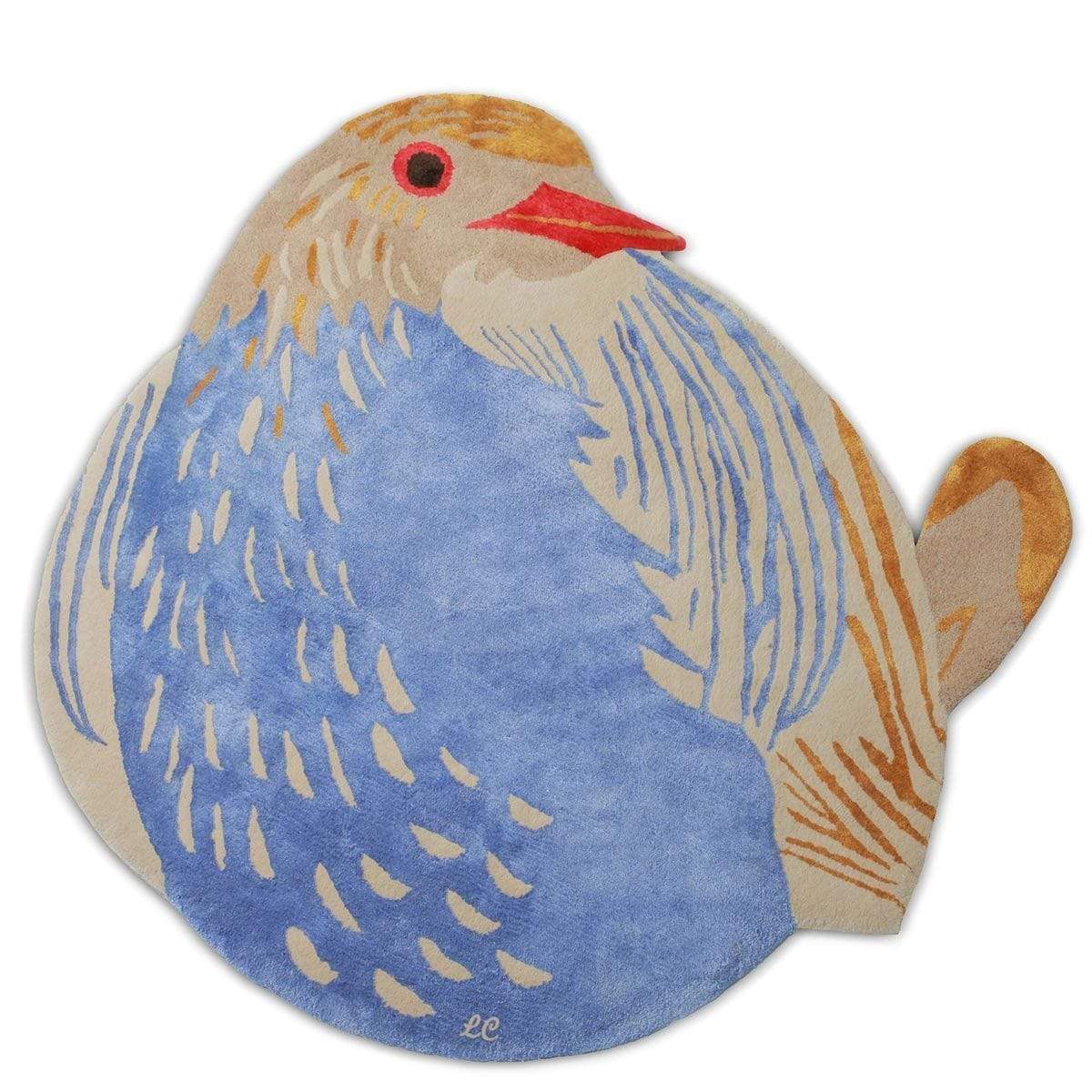 Rugs by Roo | Little Cabari Tapis Petronia Area Rug-TA-TUF-D130-PET-BLE