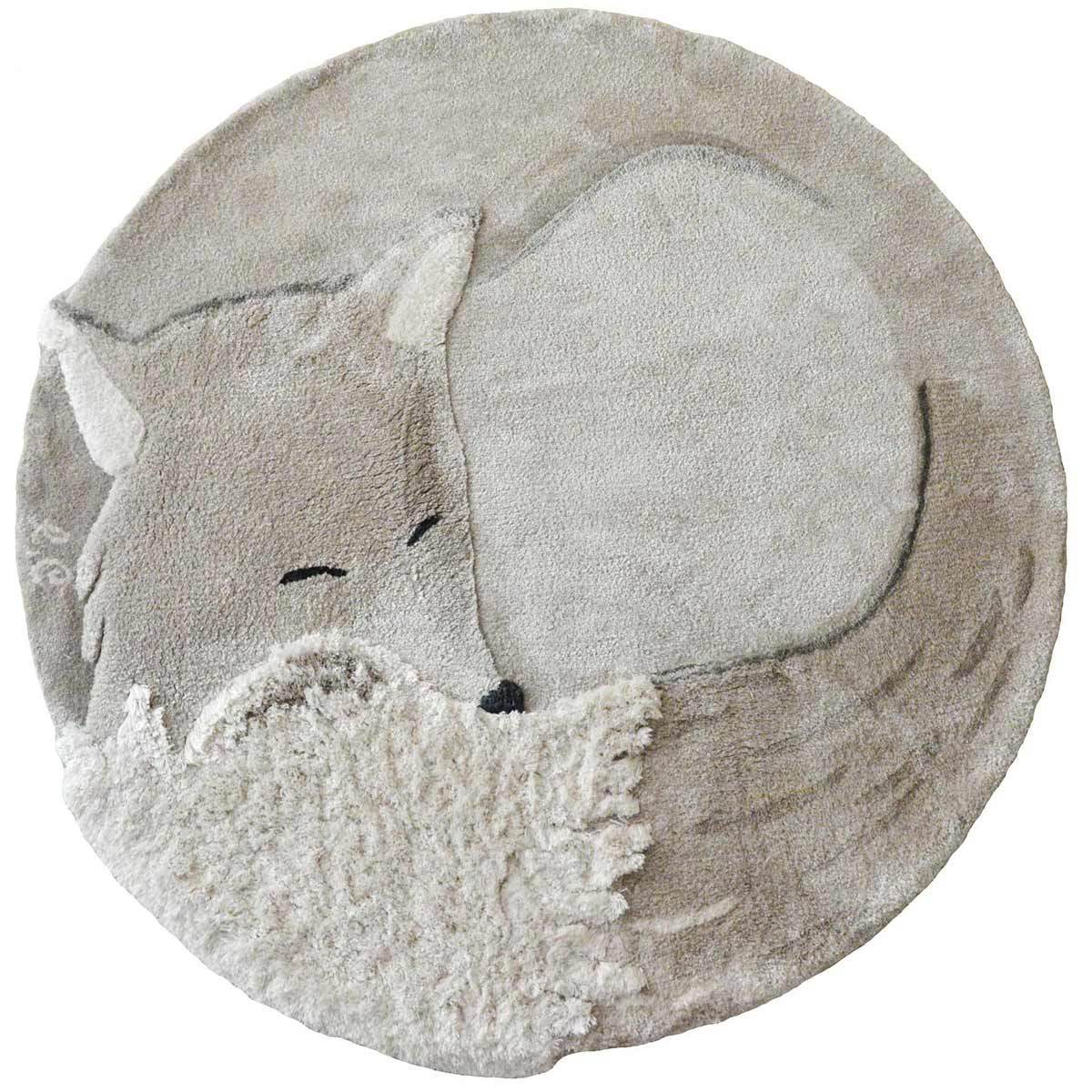 Rugs by Roo | Little Cabari Tapis Tilky Grey Area Rug-TA-TUF-D130-TIL-GRE