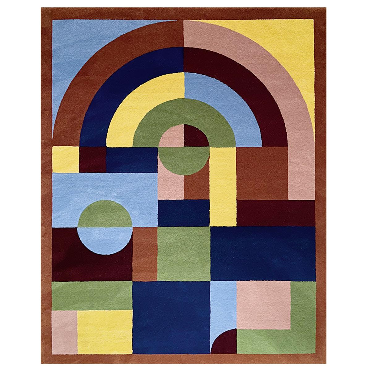 Rugs by Roo | Little Cabari Tapis Sonia Multi Color Area Rug-TA-TUF-140X175-SON-RAI