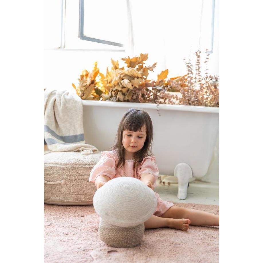 Rugs by Roo | Lorena Canals Baby Mushroom Basket-BSK-MUBABY