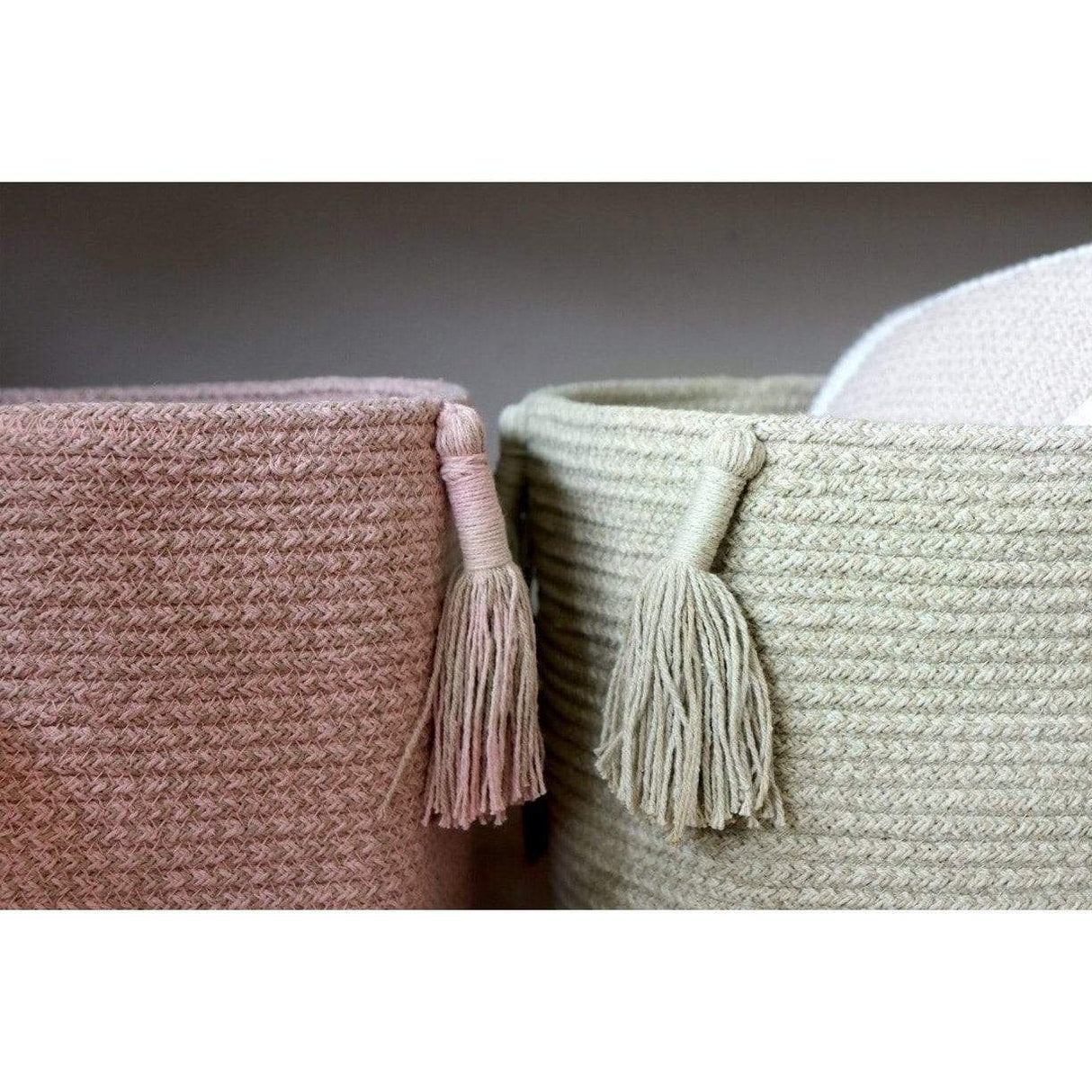 Rugs by Roo | Lorena Canals Woody Olive Basket-BSK-WOODY-OLV