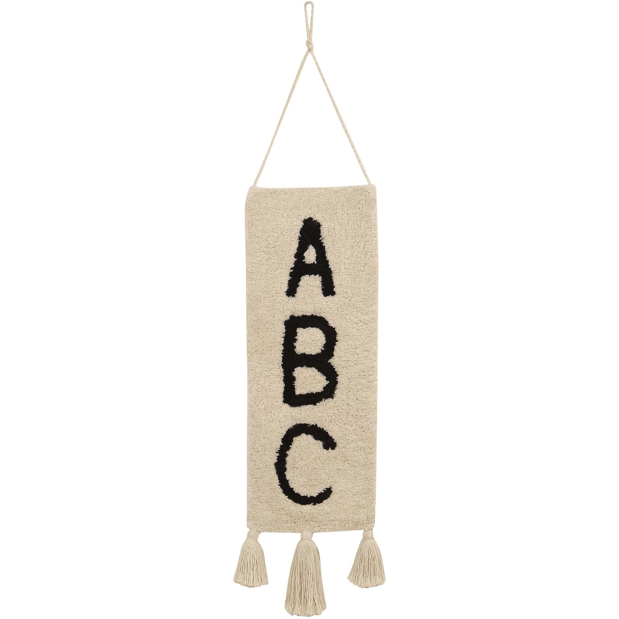 Rugs by Roo | Lorena Canals ABC Wall Hanging-HANG-ABC