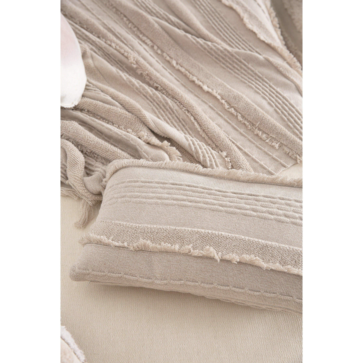 Rugs by Roo | Lorena Canals Air Dune White Knitted Cushion-SC-AIR-DWH