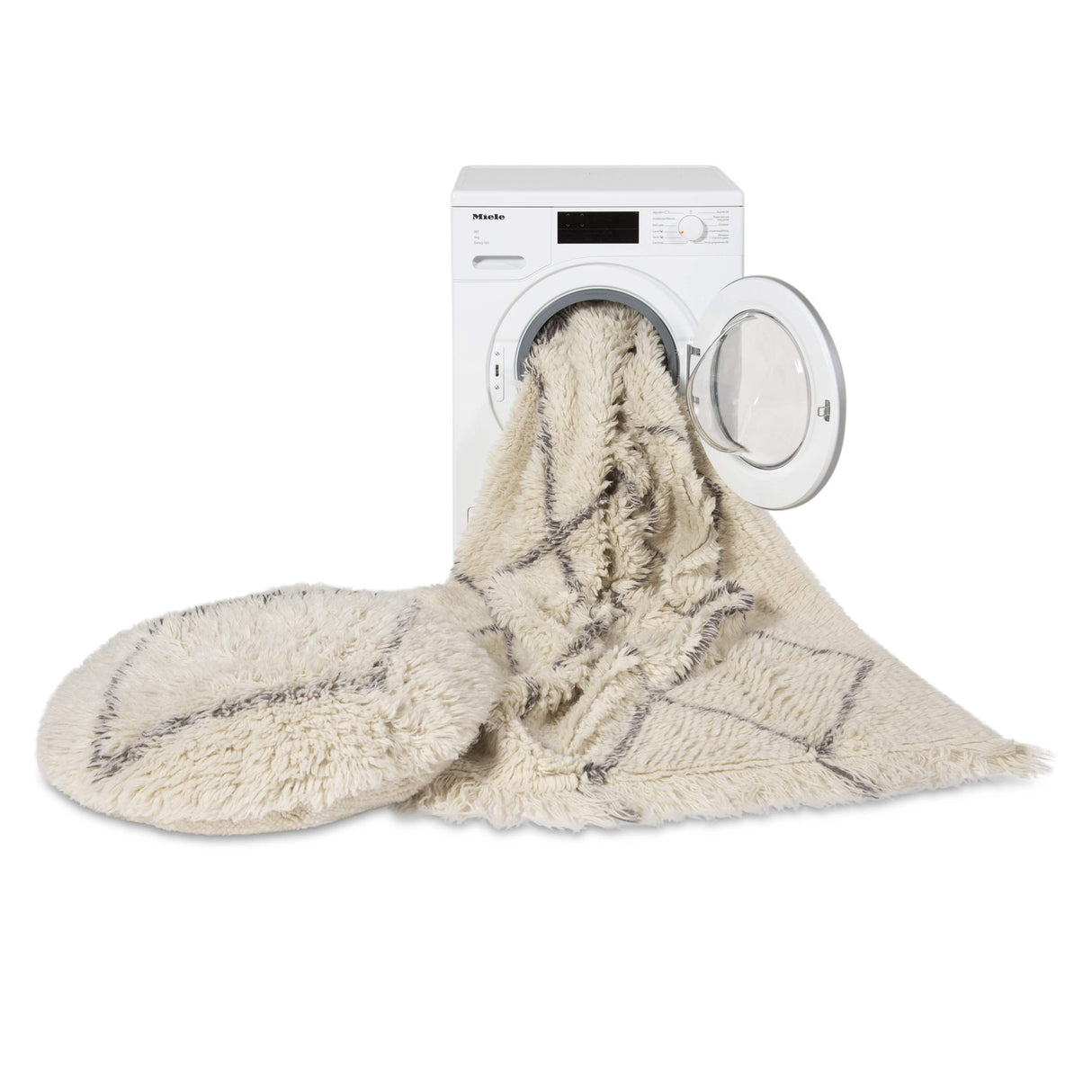 Rugs by Roo | Lorena Canals Berber Soul Wool Washable Pouffe-WO-P-BERB