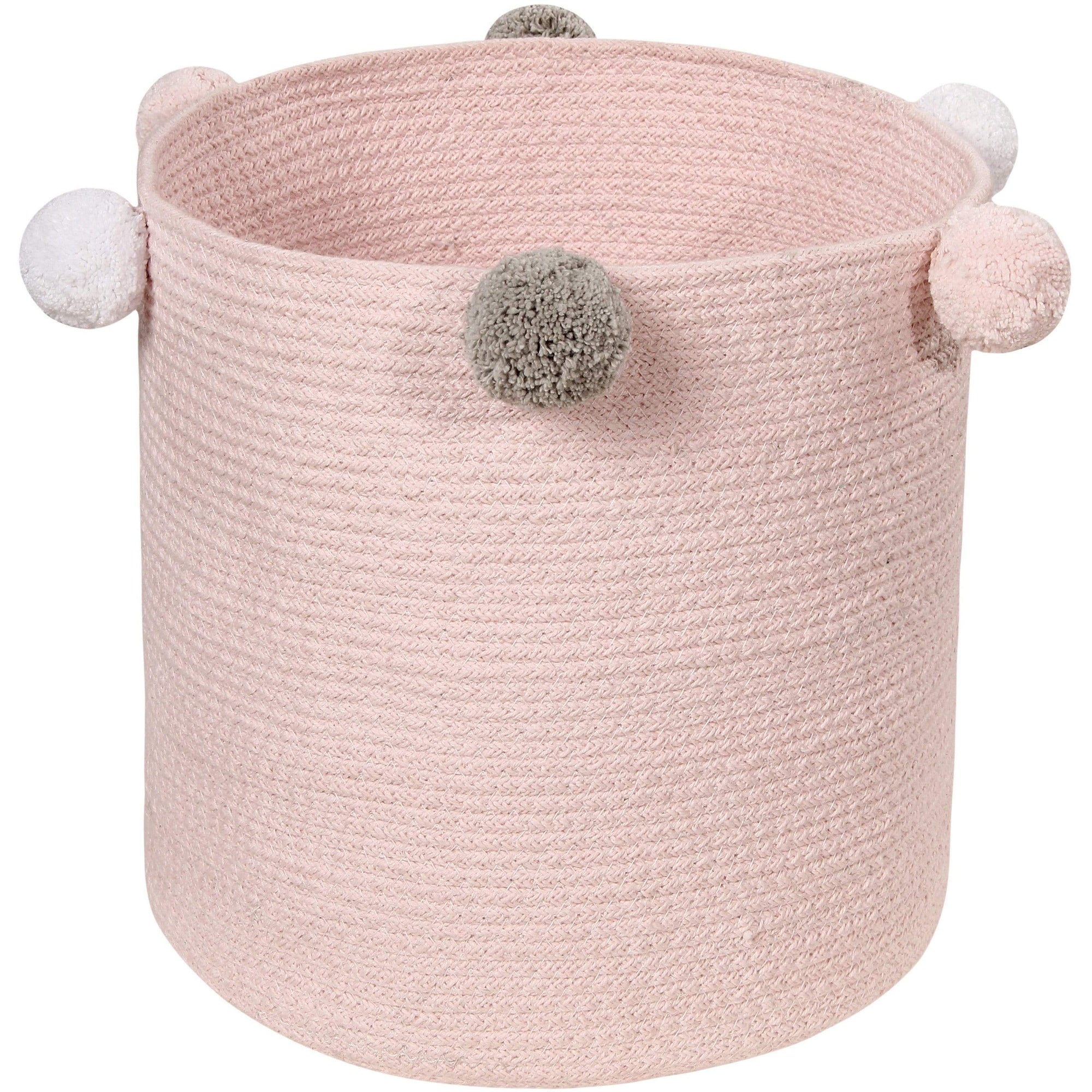 Rugs by Roo | Lorena Canals Bubbly Pink Baby Basket-BSK-BUBBLY-PINK