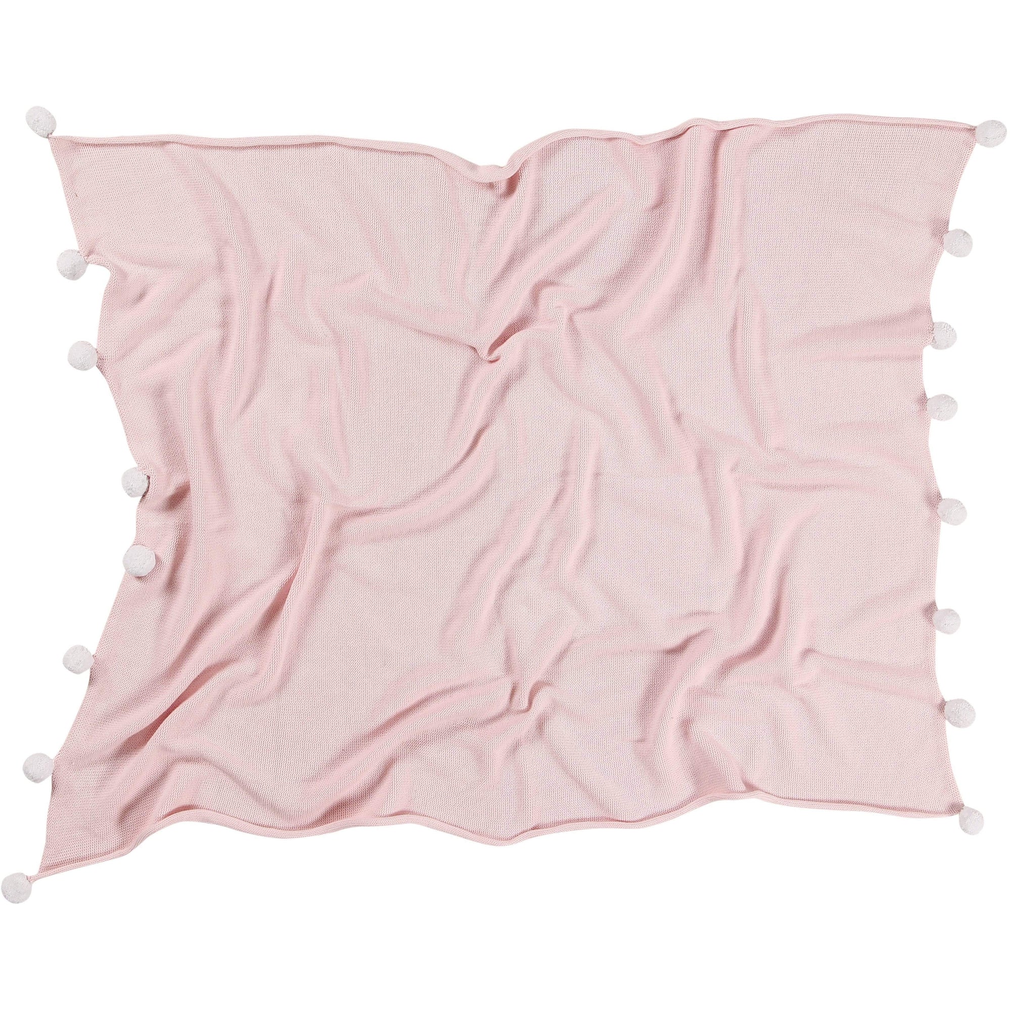 Lorena Canals Bubbly Soft Pink Baby Blanket