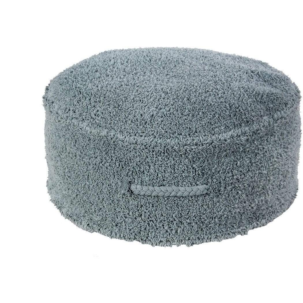 Rugs by Roo | Lorena Canals Chill Vintage Blue Pouffe-P-CHILL-VBL