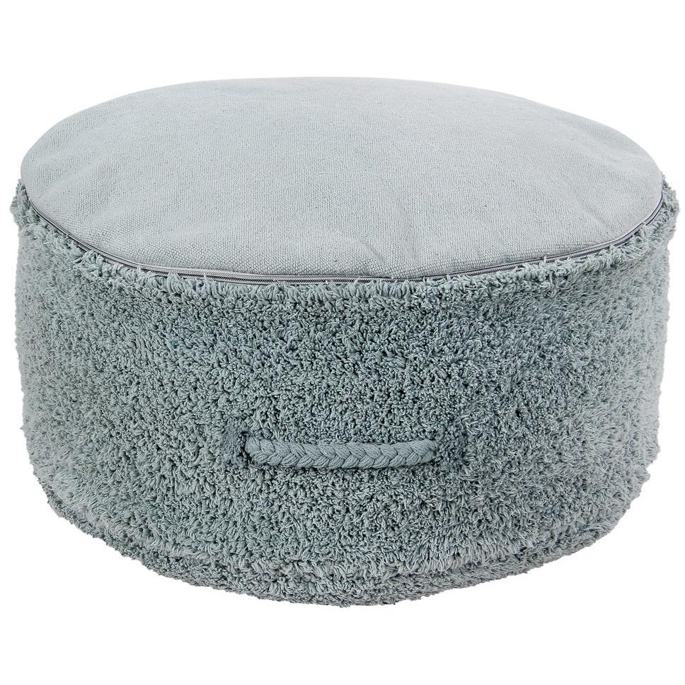 Rugs by Roo | Lorena Canals Chill Vintage Blue Pouffe-P-CHILL-VBL