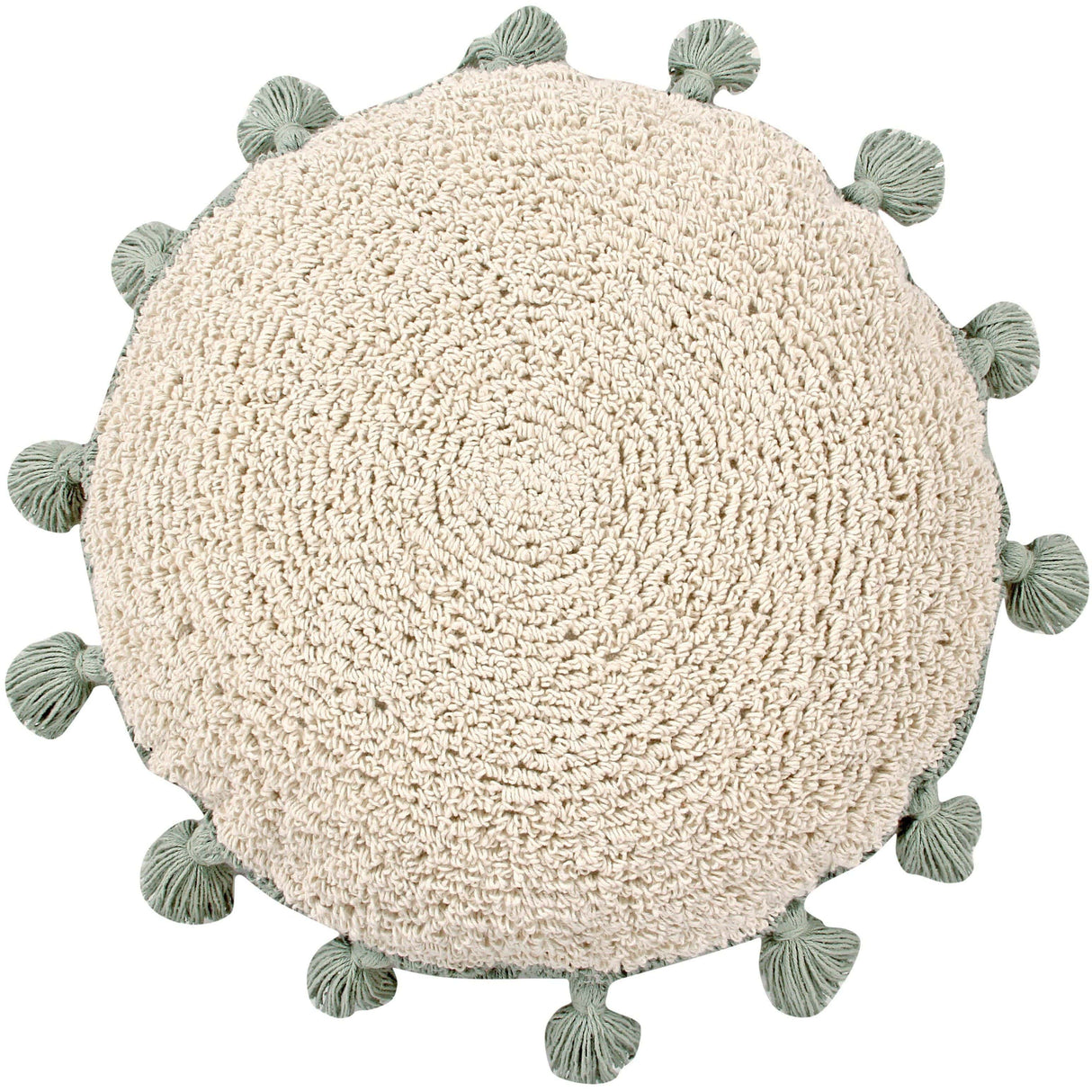 Rugs by Roo | Lorena Canals Circle Green Cushion-SC-CIRCLE-GR
