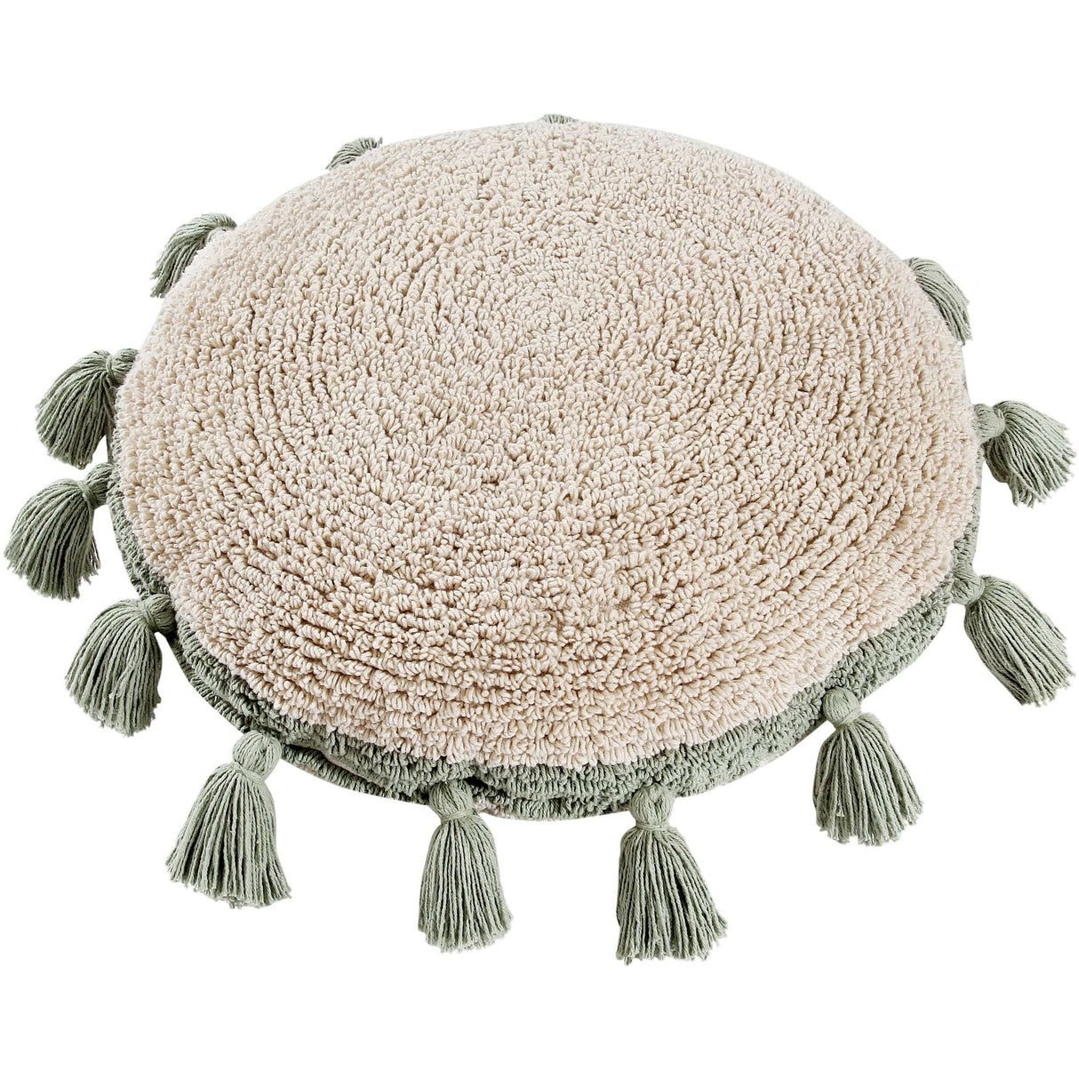 Rugs by Roo | Lorena Canals Circle Green Cushion-SC-CIRCLE-GR