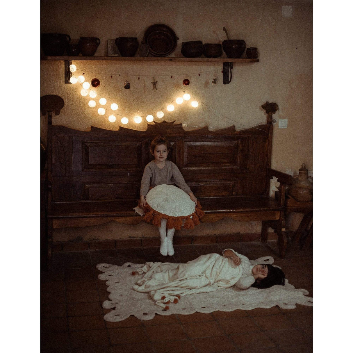 Rugs by Roo | Lorena Canals Circle Terracota Cushion-SC-CIRCLE-TE