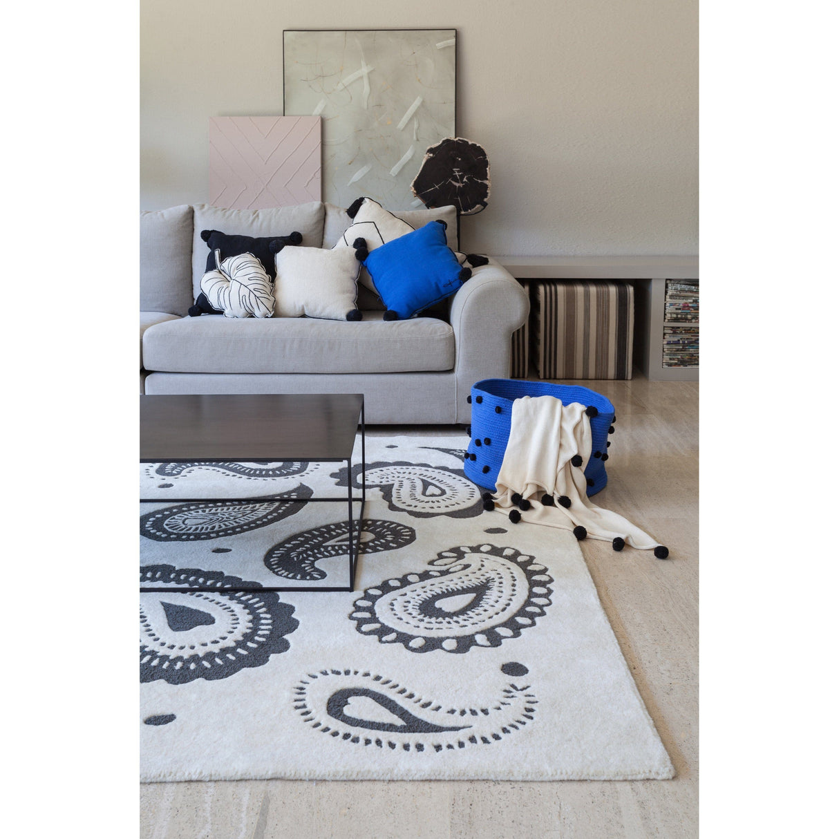 Rugs by Roo | Lorena Canals Leaf Cushion-SC-LEAF