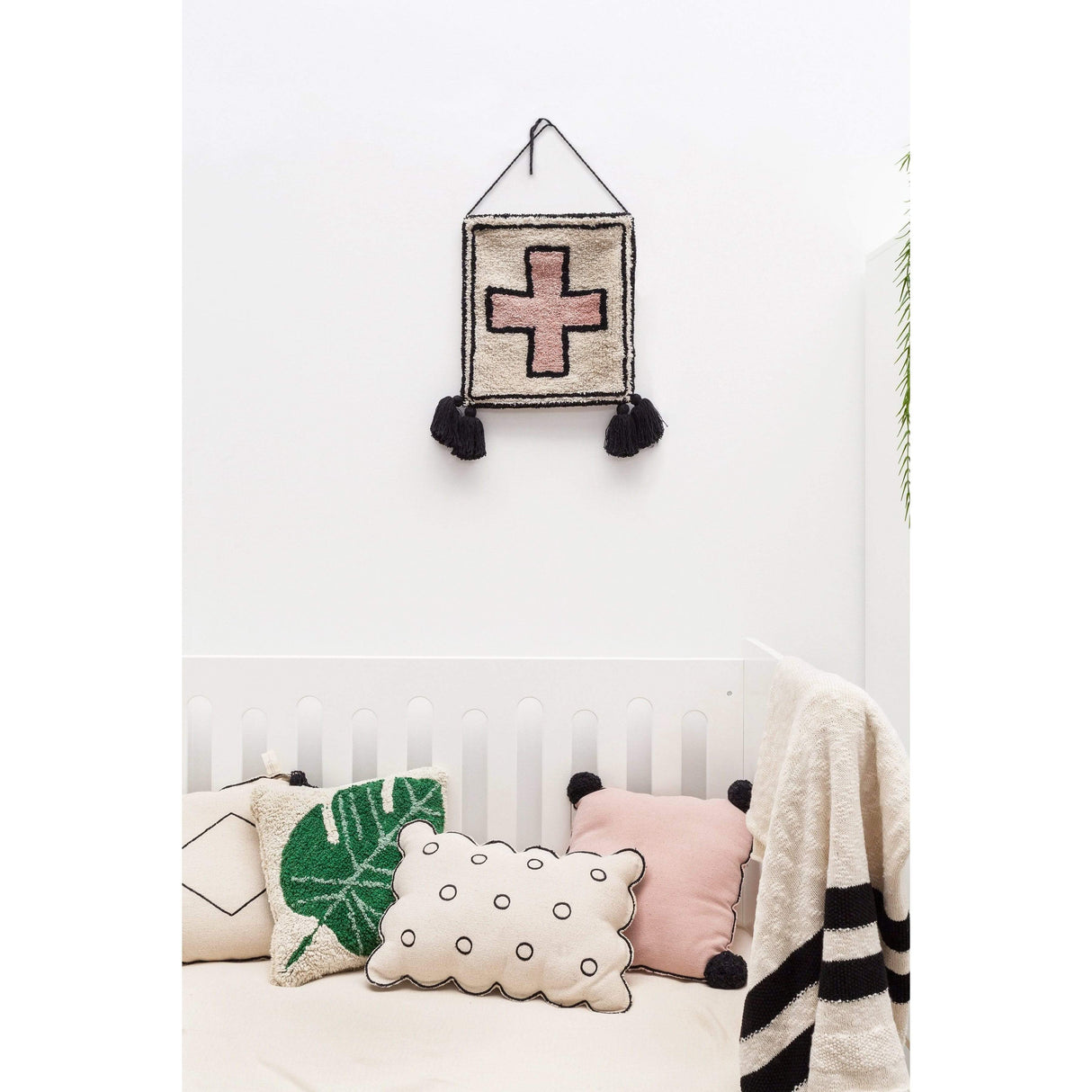 Rugs by Roo | Lorena Canals Monstera Cushion-SC-MONSTERA