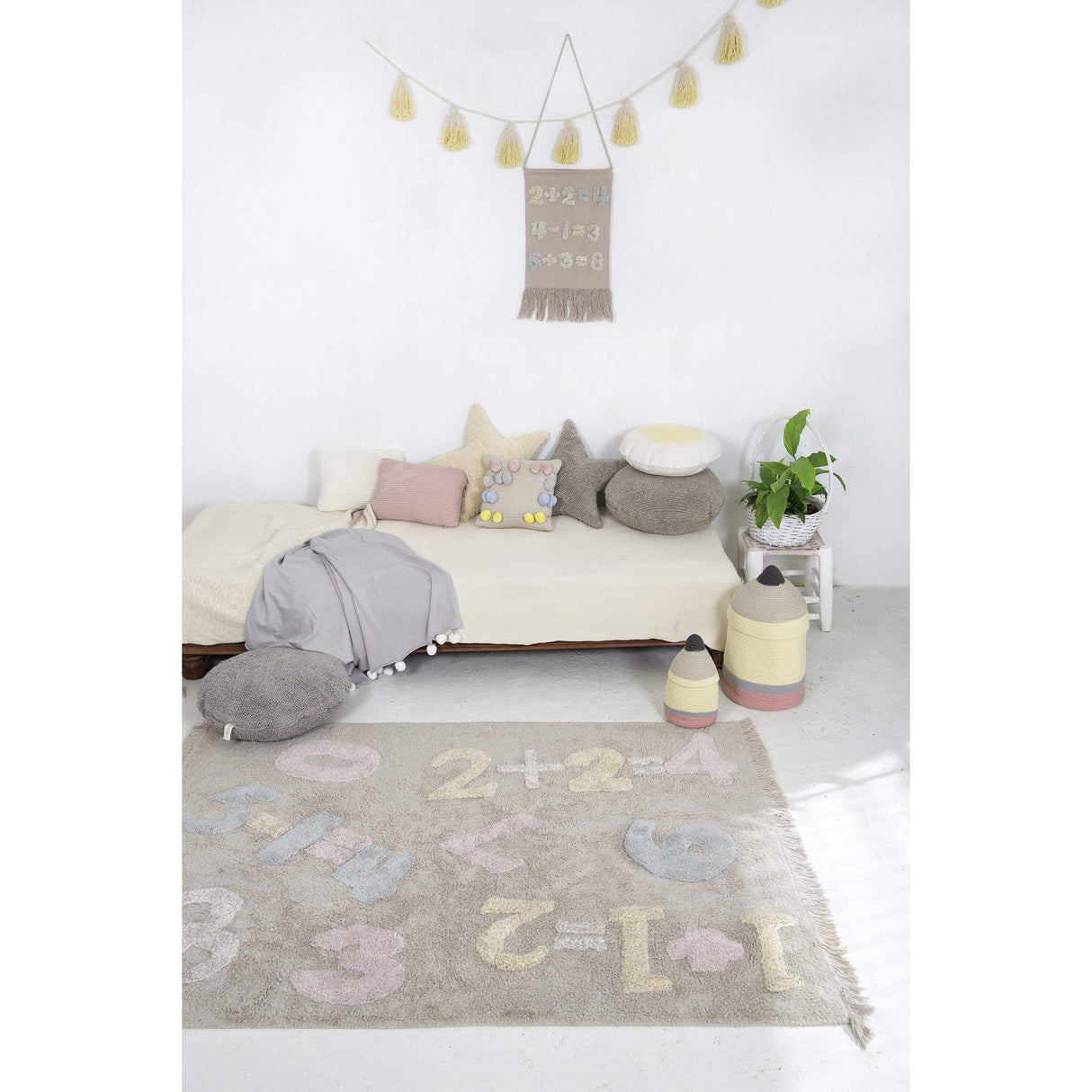 Rugs by Roo | Lorena Canals Pencil Large Basket-BSK-PENCIL-L