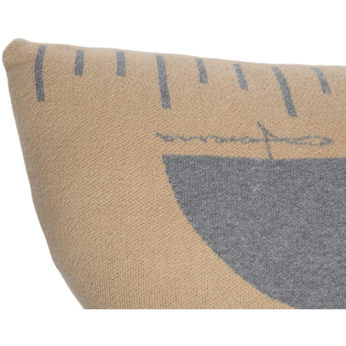 Rugs by Roo | Lorena Canals Ruler Knitted Cushion-SC-RULER