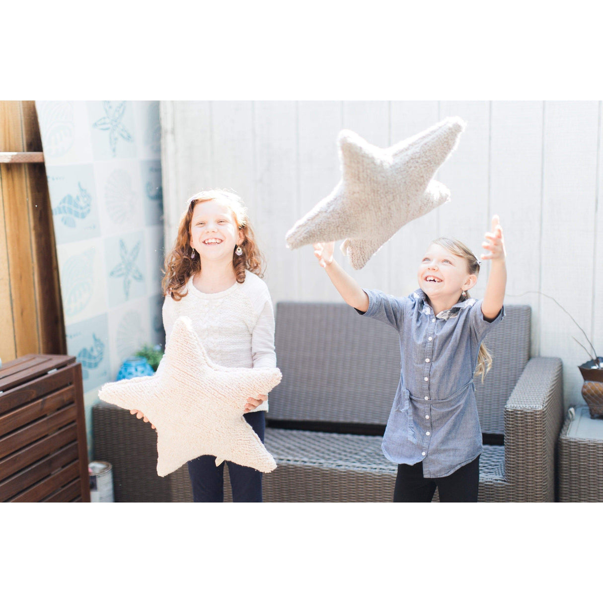 Rugs by Roo | Lorena Canals Star Beige Cushion-SC-ST-CR