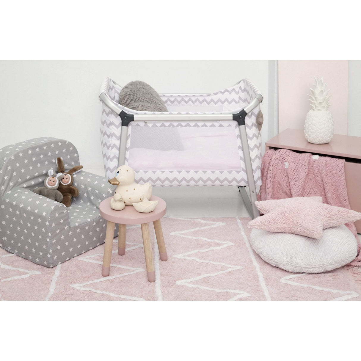 Rugs by Roo | Lorena Canals Star Pink Cushion-SC-ST-PK
