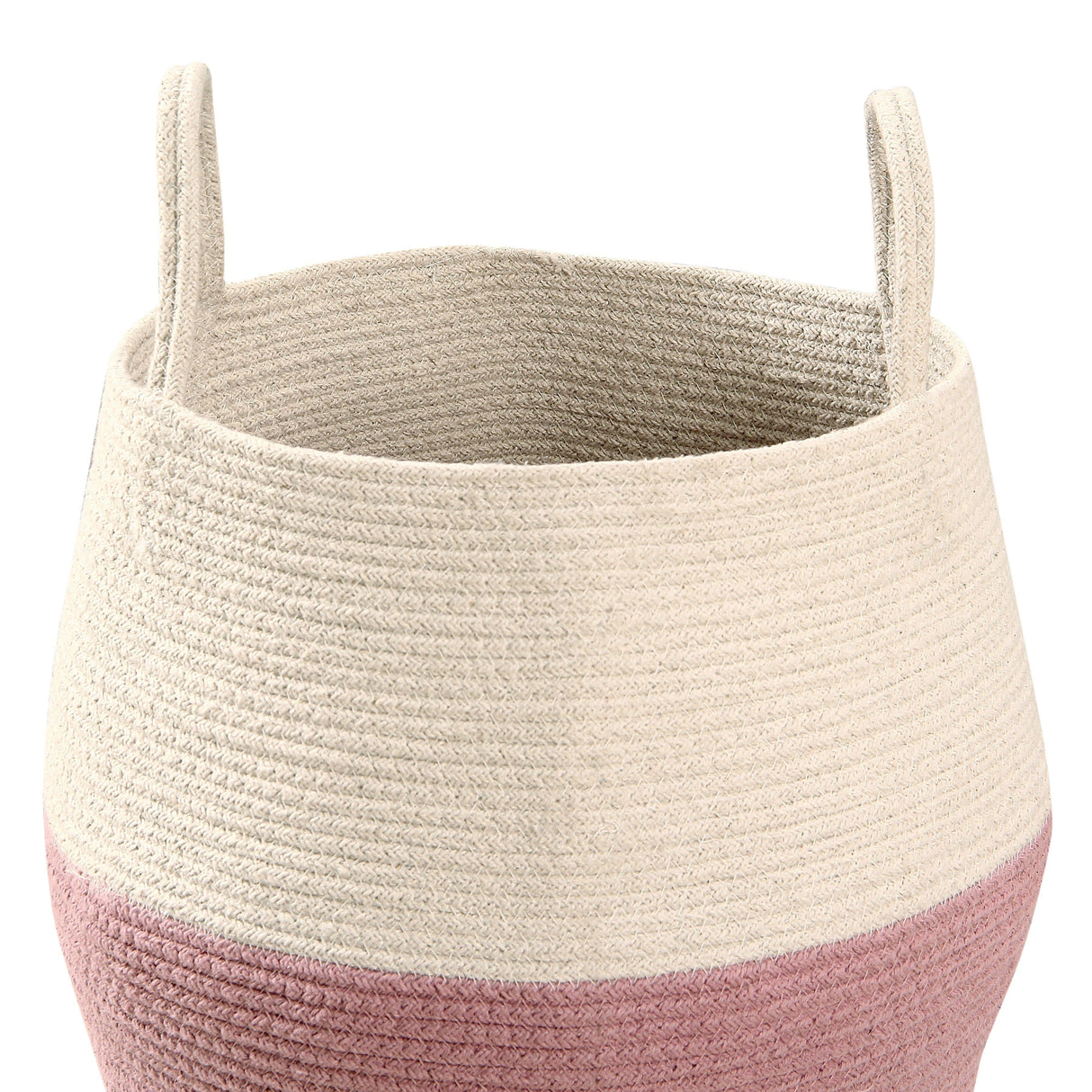 Rugs by Roo | Lorena Canals Zoco Ash Rose Natural Basket-BSK-ZOCO-ASH