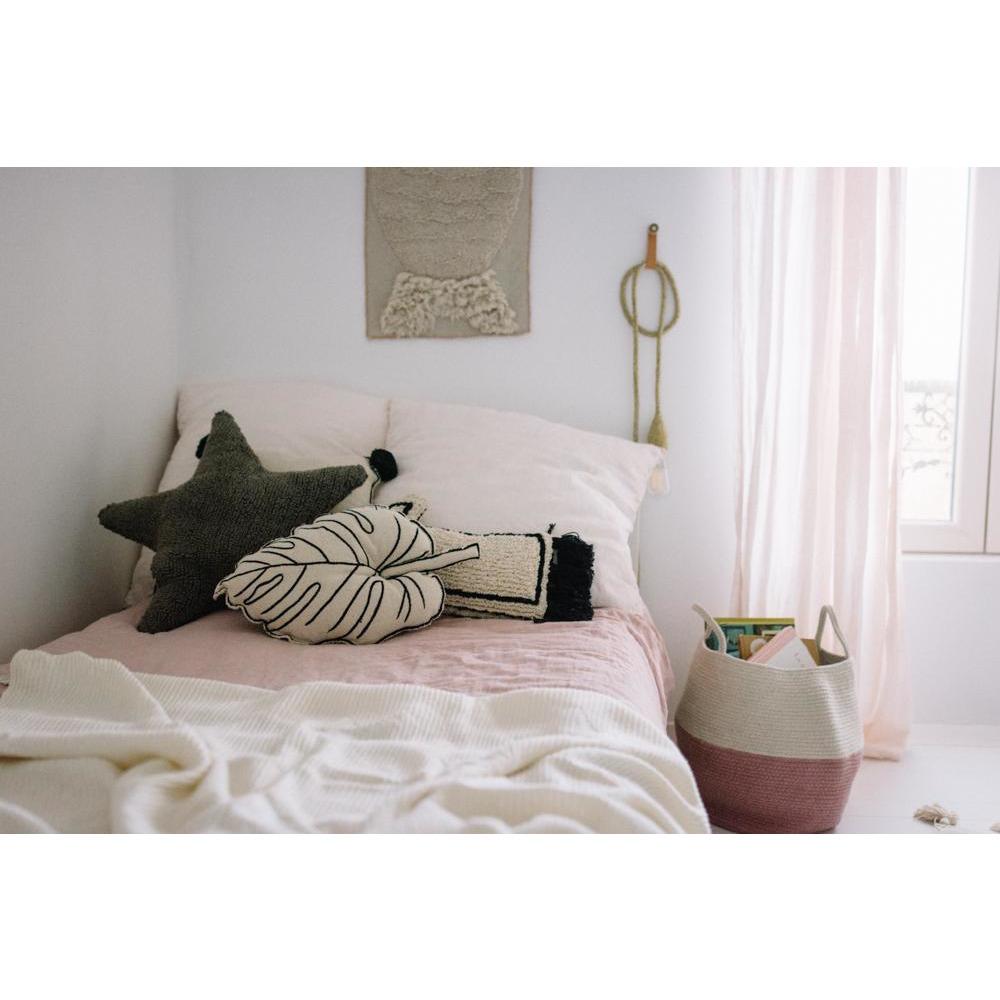 Rugs by Roo | Lorena Canals Zoco Ash Rose Natural Basket-BSK-ZOCO-ASH