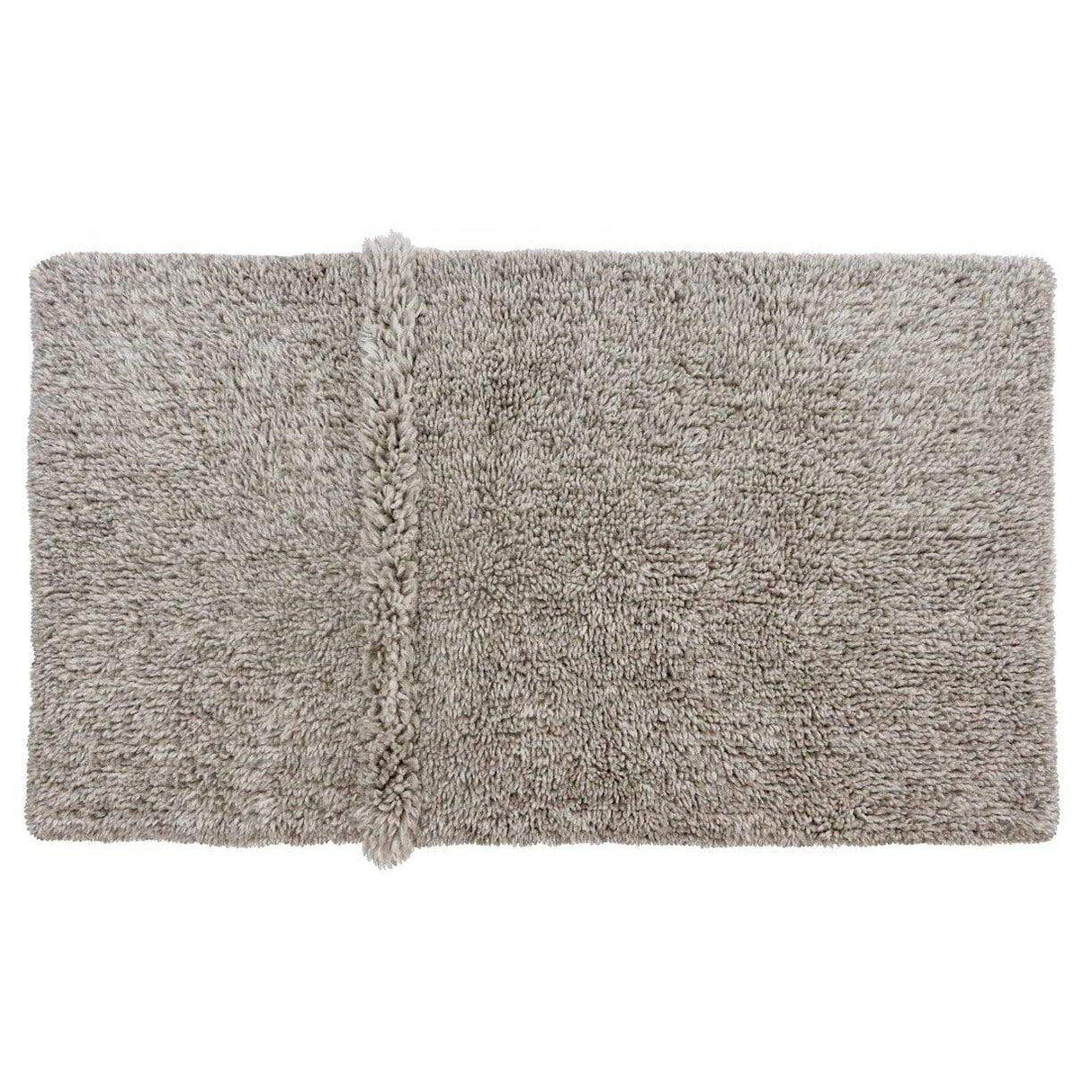 Rugs by Roo | Lorena Canals Tundra Blended Grey Woolable Area Rug-WO-TUN-LGR-S