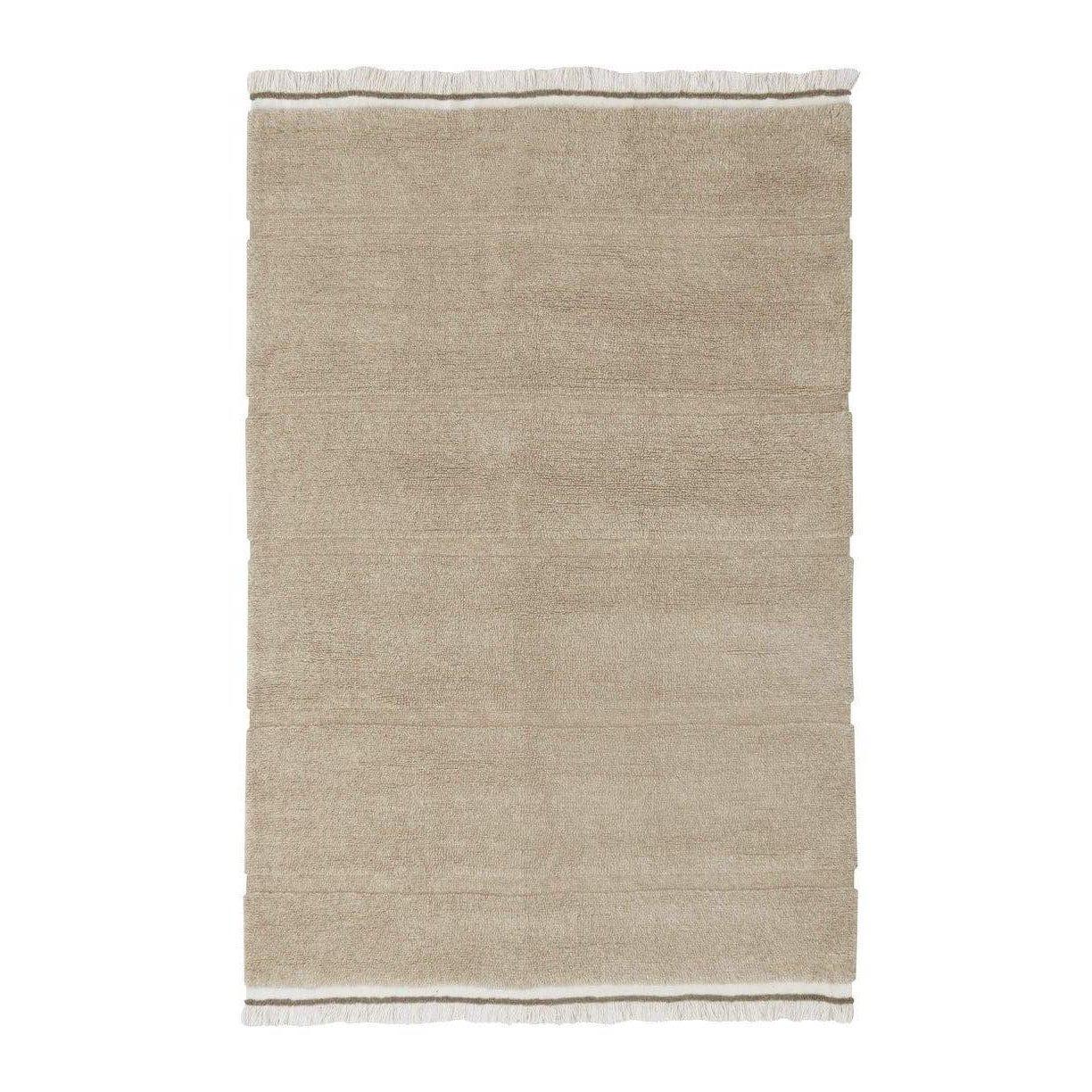 Lorena Canals Steppe Beige Woolable Area Rug