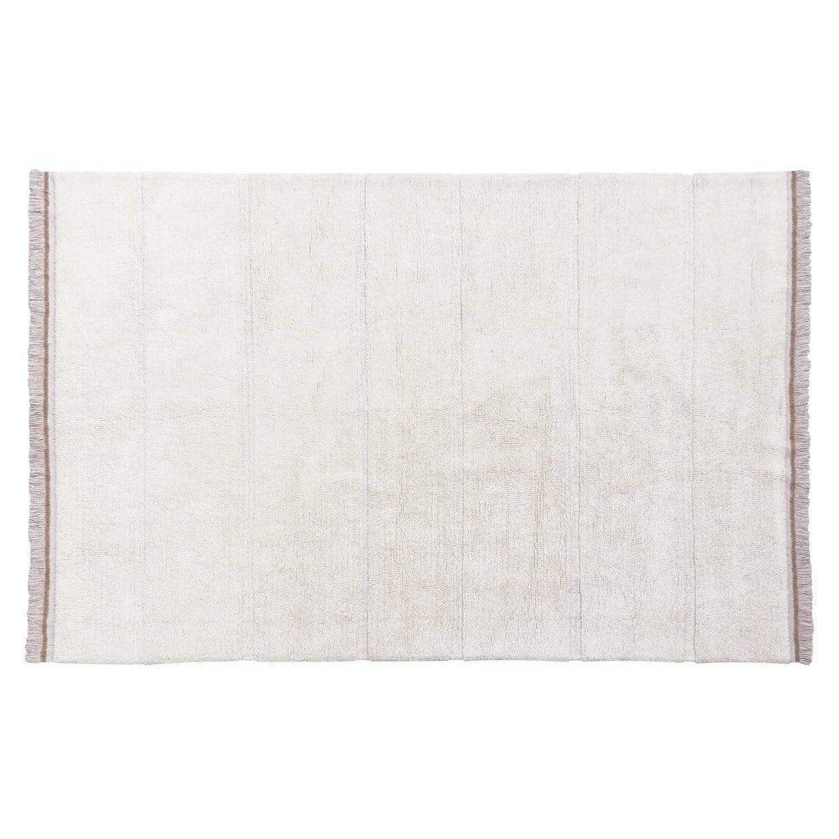 Rugs by Roo | Lorena Canals Steppe White Woolable Area Rug-WO-STEPPE-WH-XL