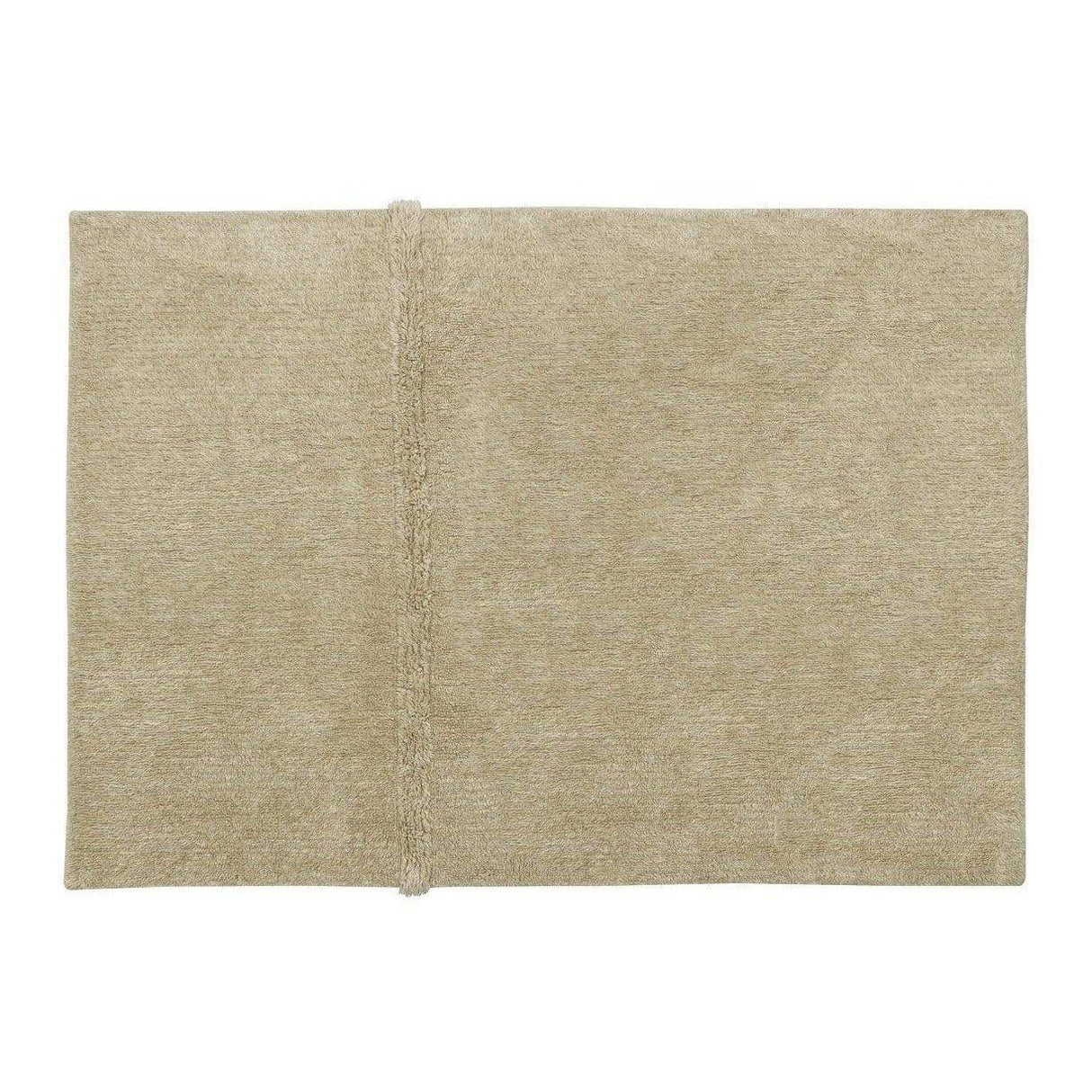 Rugs by Roo | Lorena Canals Tundra Blended Beige Woolable Area Rug-WO-TUN-LBG-XXL