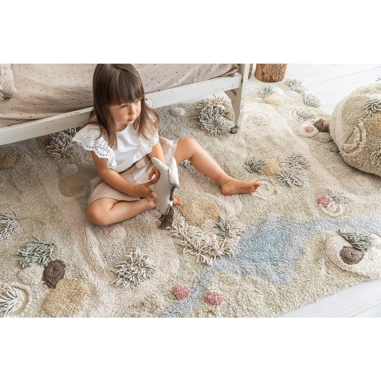 Rugs by Roo | Lorena Canals Path of Nature Washable Play Rug-C-PATH