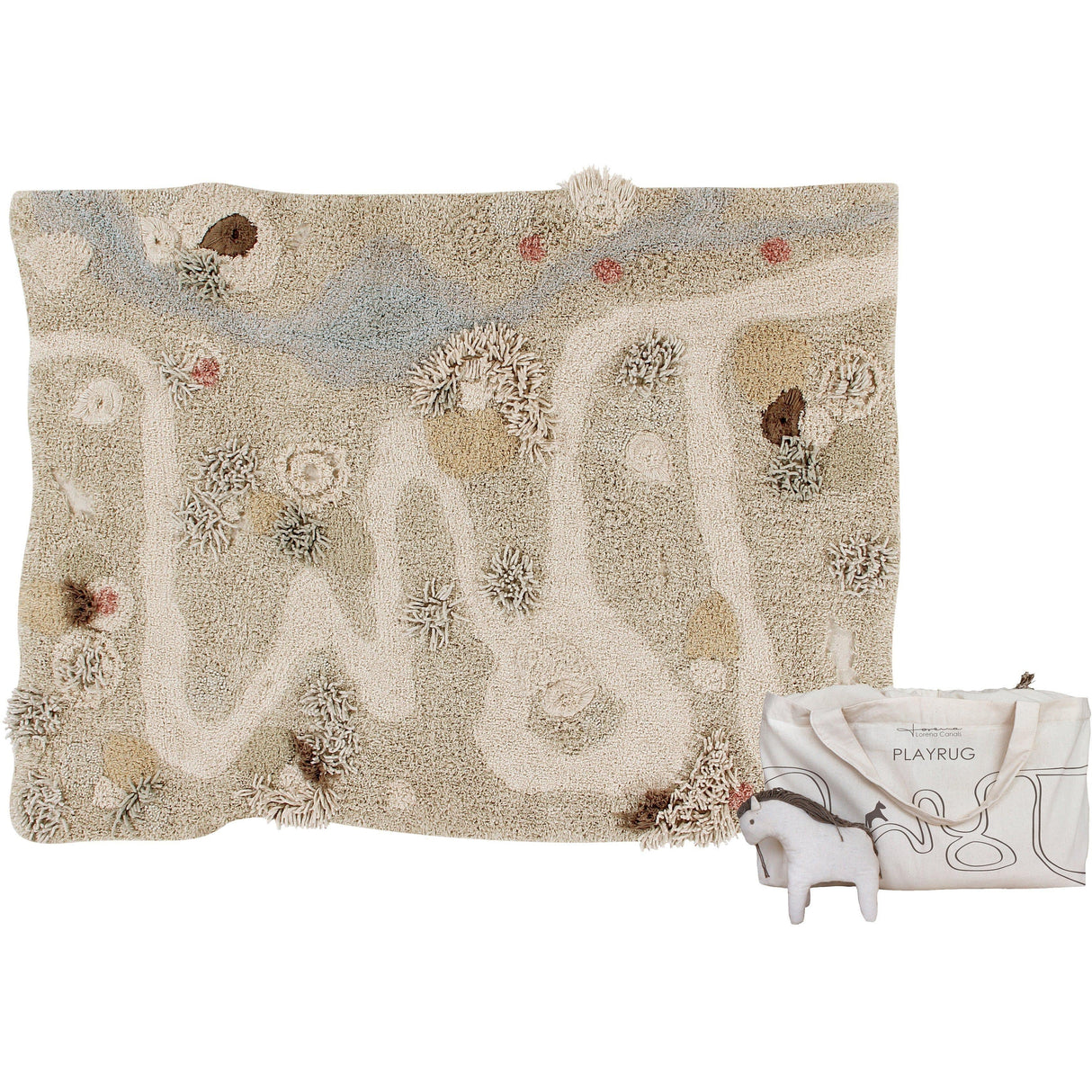 Rugs by Roo | Lorena Canals Path of Nature Washable Play Rug-C-PATH