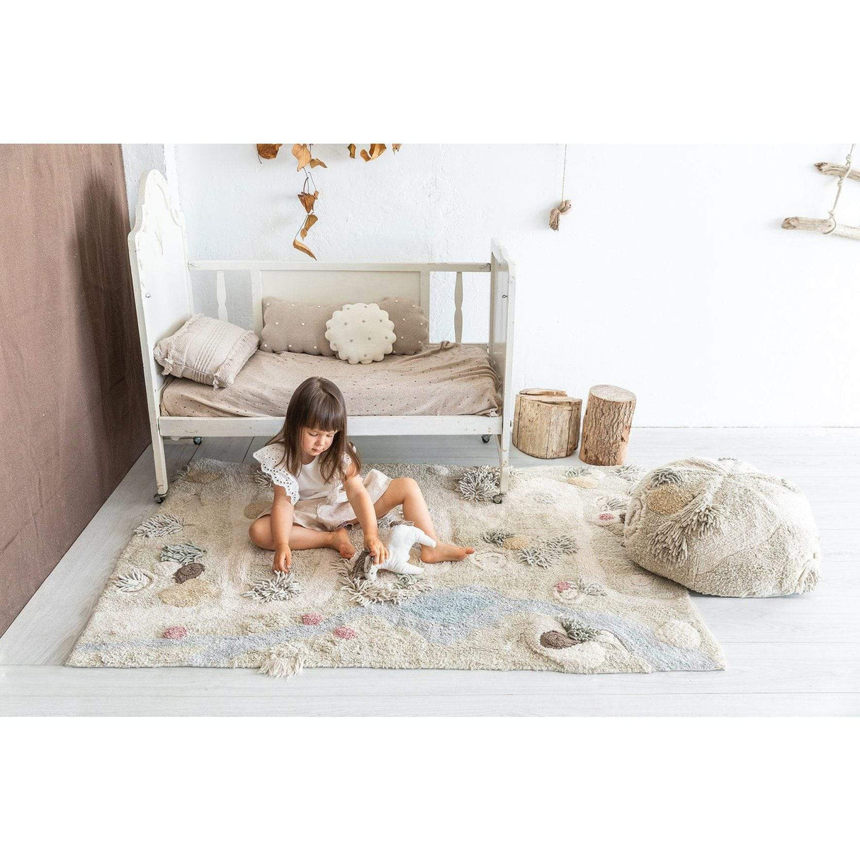 Rugs by Roo | Lorena Canals Path of Nature Washable Play Rug-C-PATH