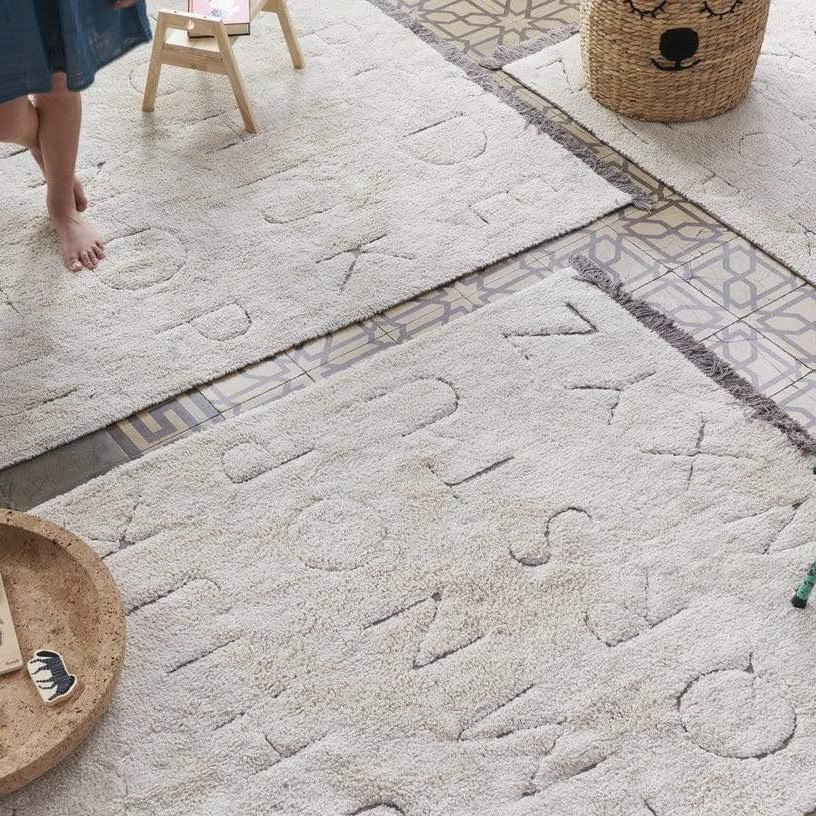Rugs by Roo | Lorena Canals ABC RugCycled Area Rug-C-RUC-ABC-XS