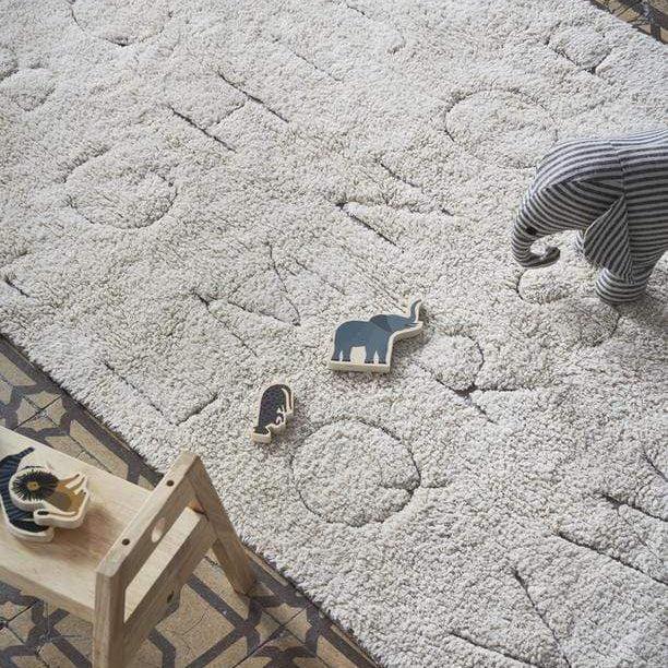 Rugs by Roo | Lorena Canals ABC RugCycled Area Rug-C-RUC-ABC-XS