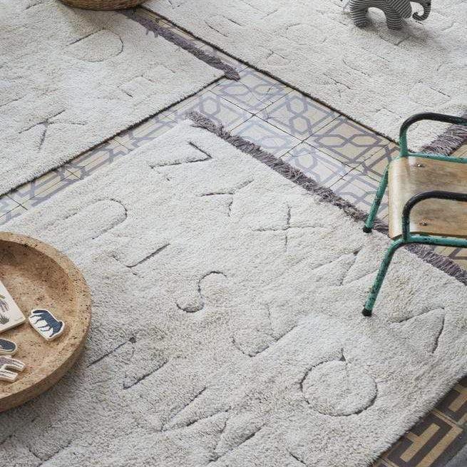 Rugs by Roo | Lorena Canals ABC RugCycled Area Rug-C-RUC-ABC-XS