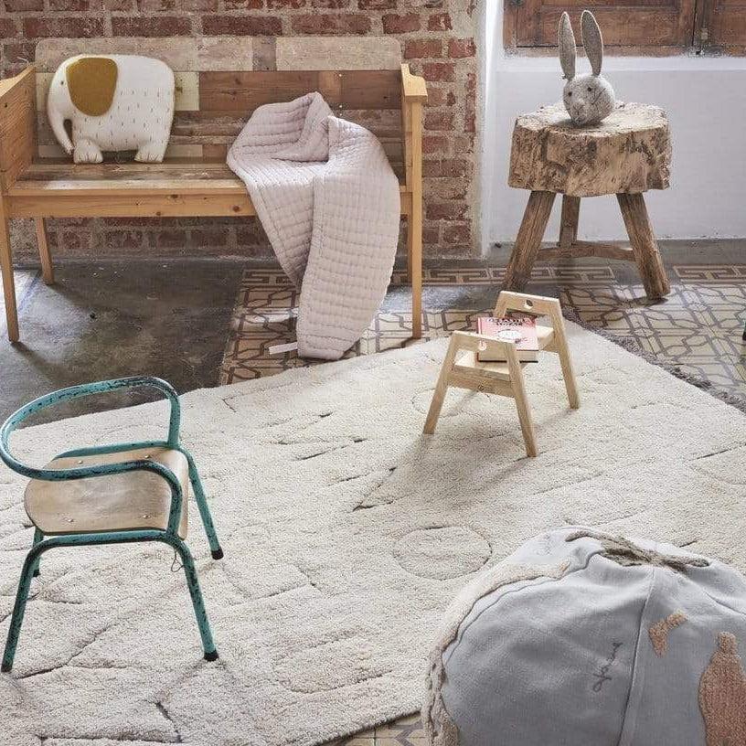 Rugs by Roo | Lorena Canals ABC RugCycled Area Rug-C-RUC-ABC-XS
