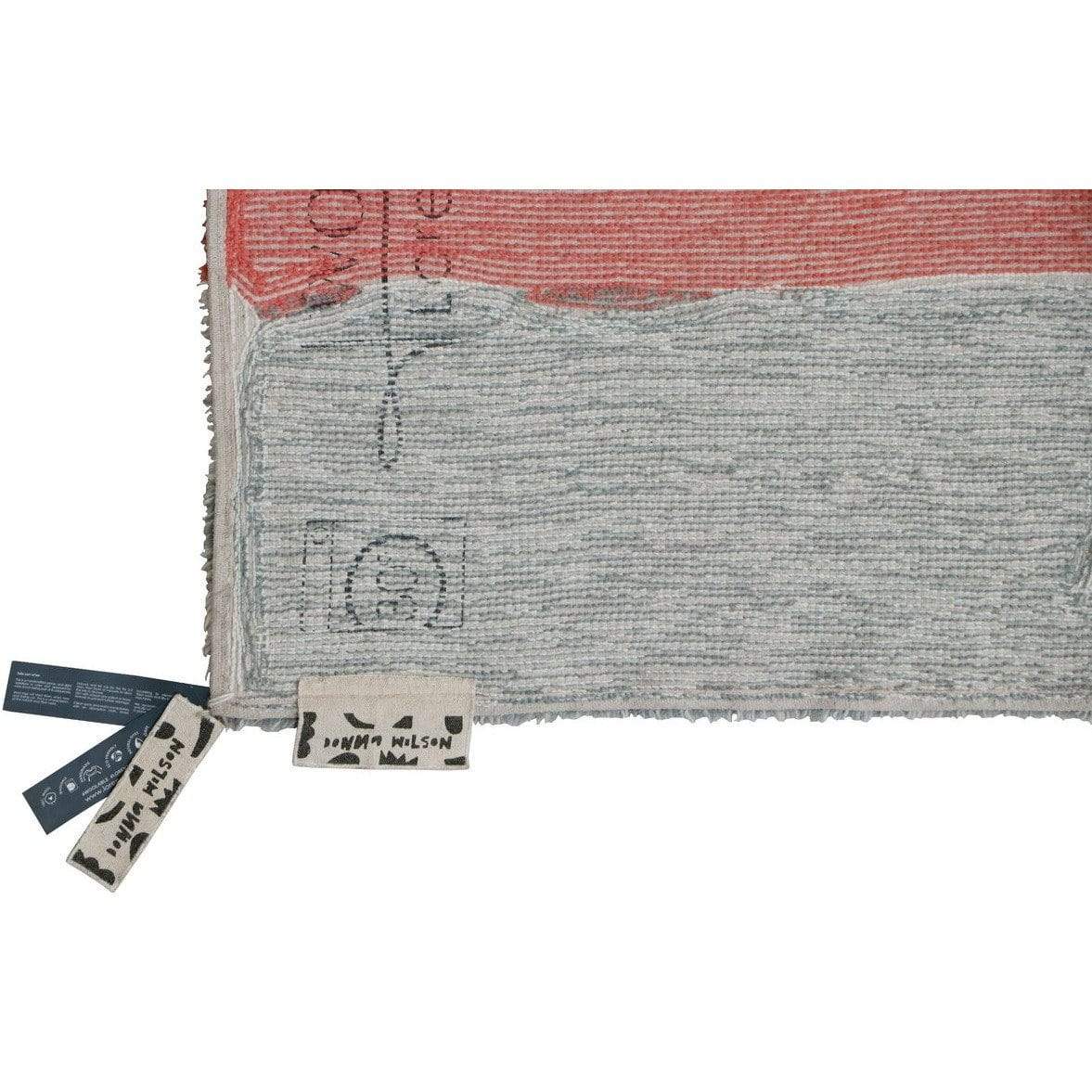 Rugs by Roo | Lorena Canals Abstract Wool Washable Area Rug-WO-ABSTRA-L