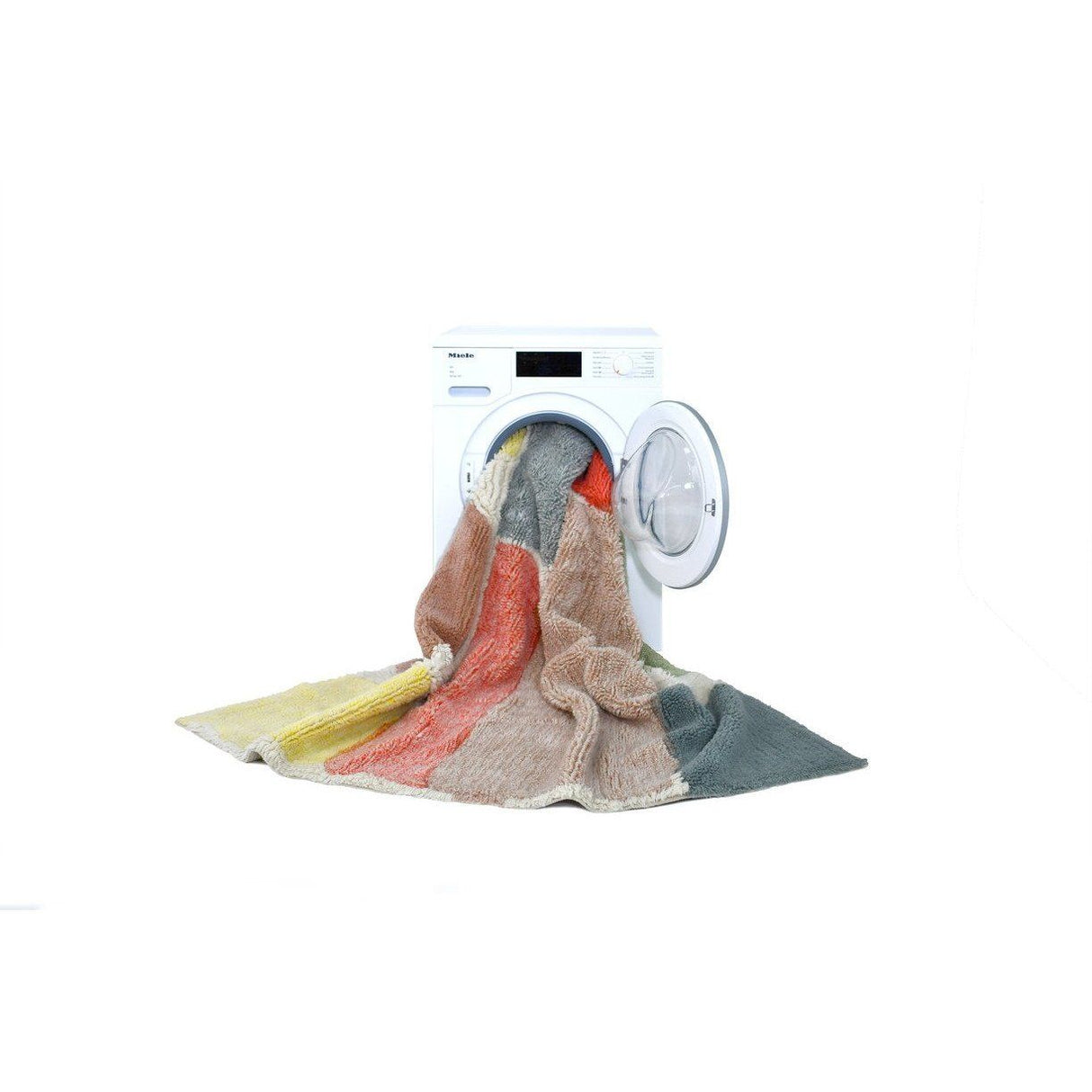 Rugs by Roo | Lorena Canals Abstract Wool Washable Area Rug-WO-ABSTRA-L