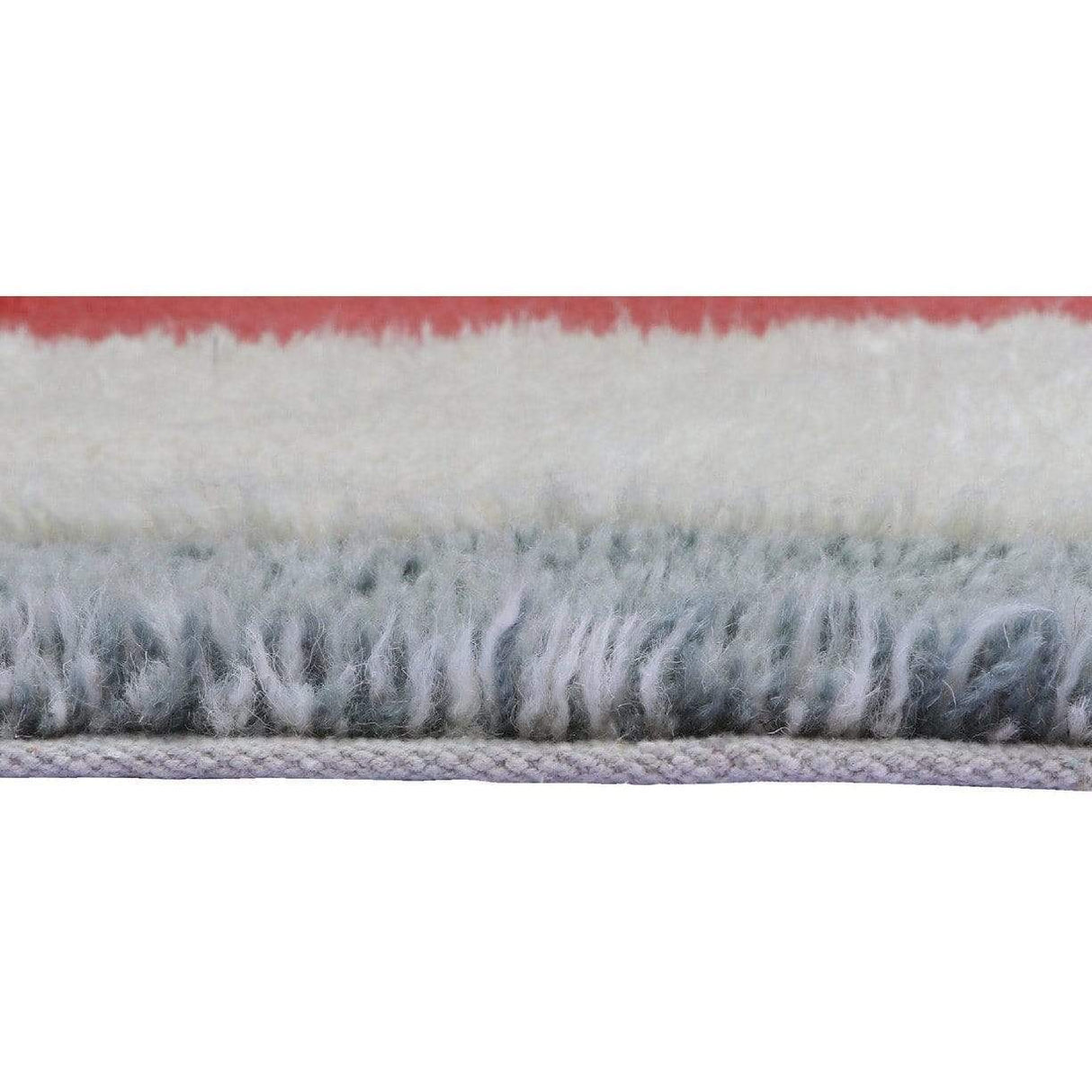 Rugs by Roo | Lorena Canals Abstract Wool Washable Area Rug-WO-ABSTRA-L