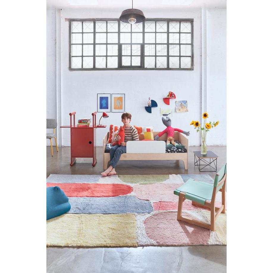 Rugs by Roo | Lorena Canals Abstract Wool Washable Area Rug-WO-ABSTRA-L
