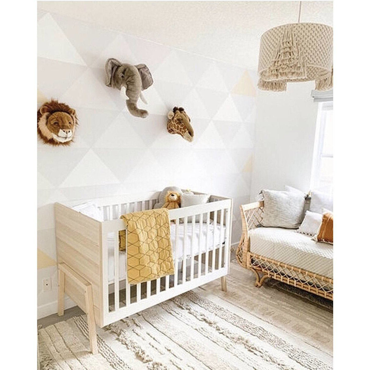 Rugs by Roo | Lorena Canals Air Dune White Natural Machine Washable Area Rug-C-AIR-NAT