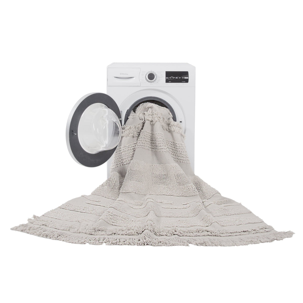 Rugs by Roo | Lorena Canals Air Dune White Natural Machine Washable Area Rug-C-AIR-NAT