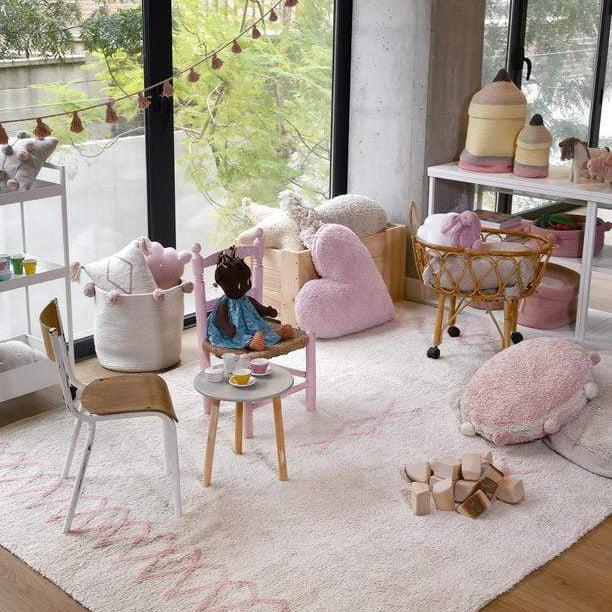 Rugs by Roo | Lorena Canals Atlas Vintage Nude Machine Washable Area Rug-