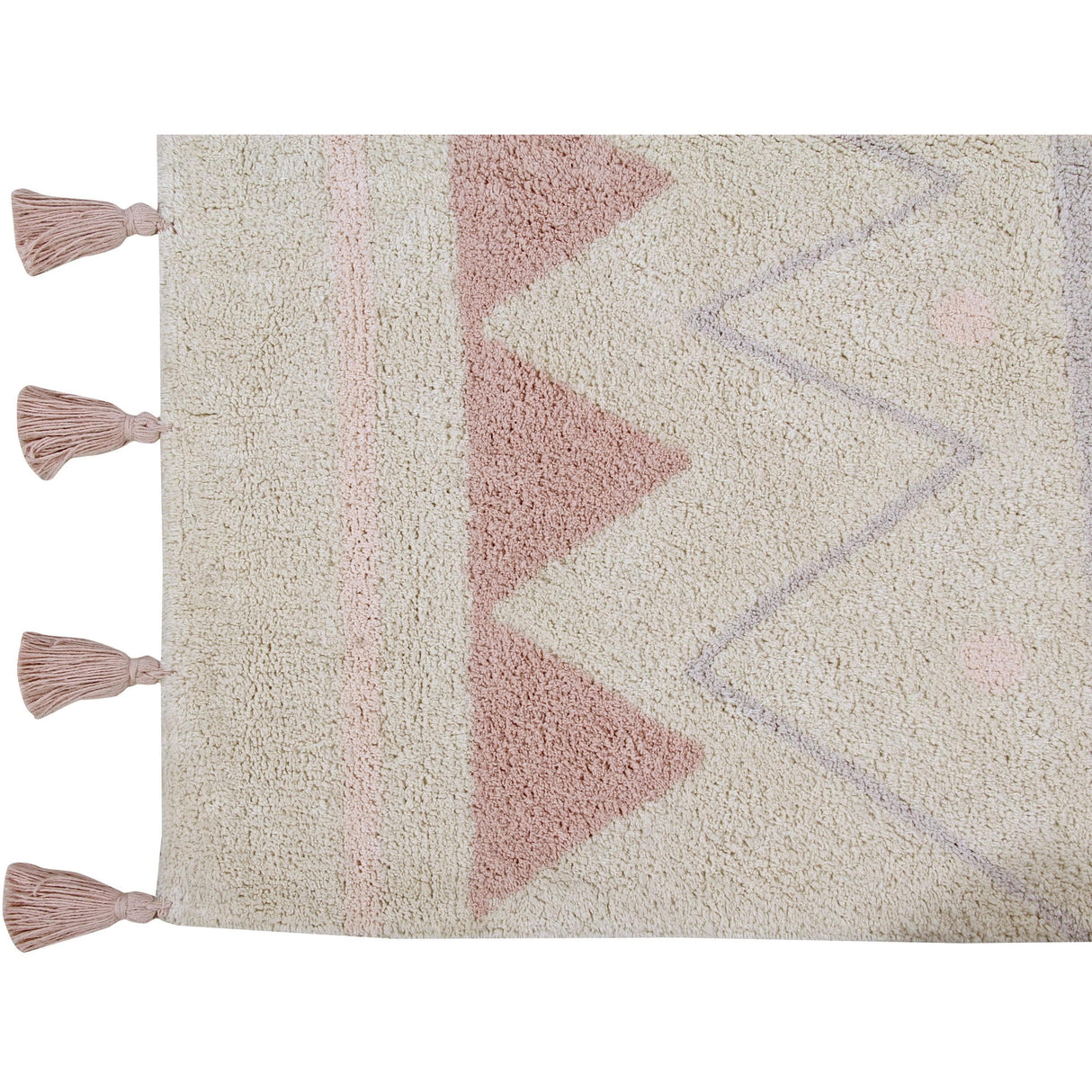 Rugs by Roo | Lorena Canals Azteca Natural Vintage Nude Machine Washable Rug-C-AZ-NVN