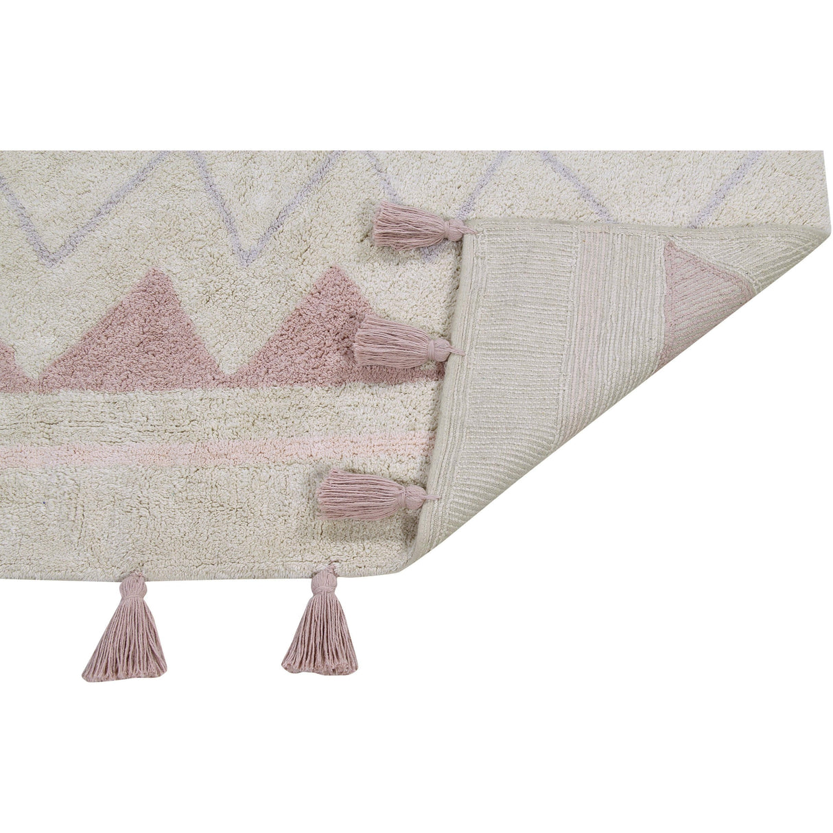 Rugs by Roo | Lorena Canals Azteca Natural Vintage Nude Machine Washable Rug-C-AZ-NVN