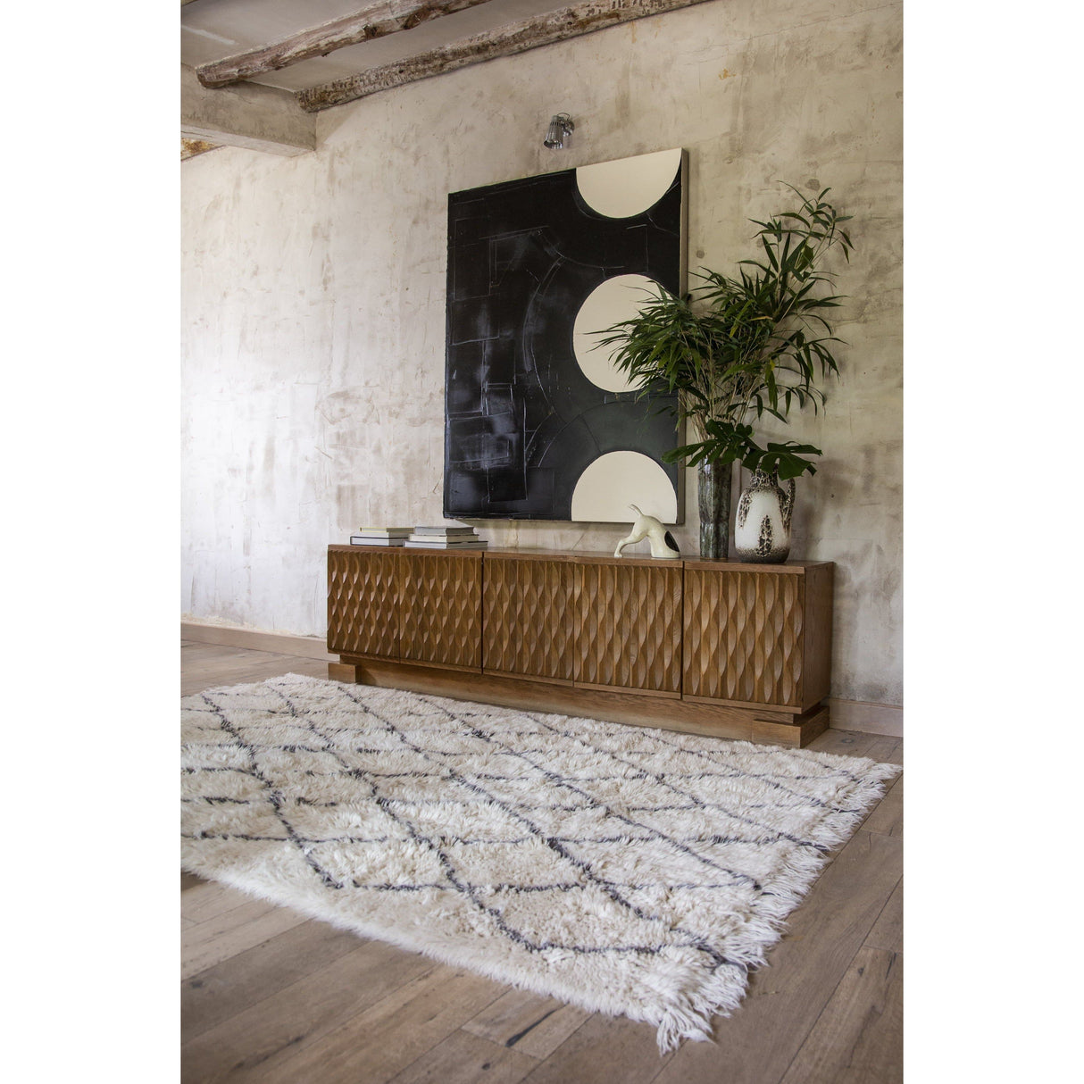 Rugs by Roo | Lorena Canals Berber Soul Wool Washable Area Rug-WO-BERB-S