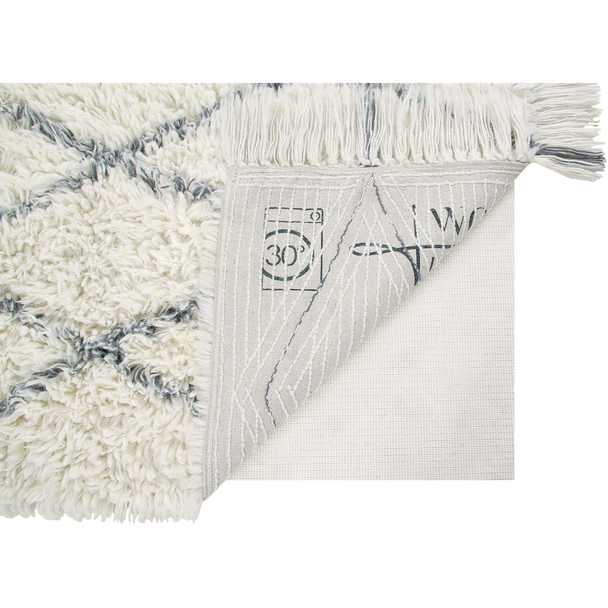 Rugs by Roo | Lorena Canals Berber Soul Wool Washable Area Rug-WO-BERB-S