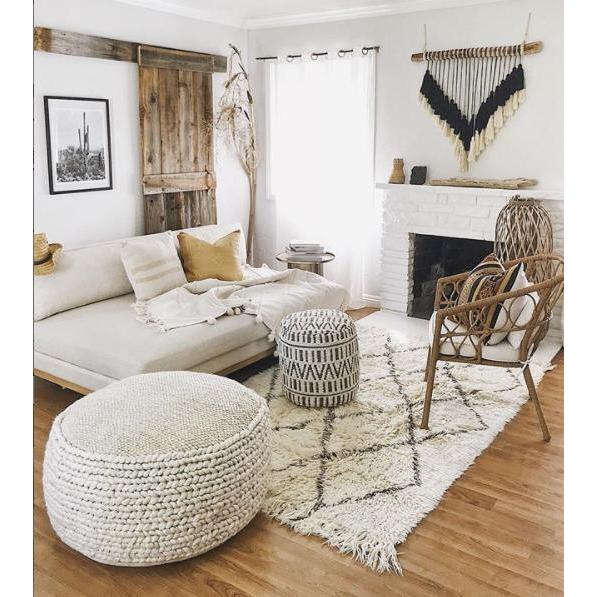 Rugs by Roo | Lorena Canals Berber Soul Wool Washable Area Rug-WO-BERB-S