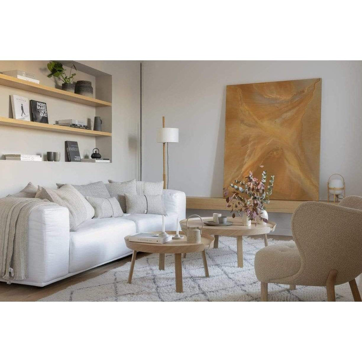 Rugs by Roo | Lorena Canals Berber Soul Wool Washable Area Rug-WO-BERB-S