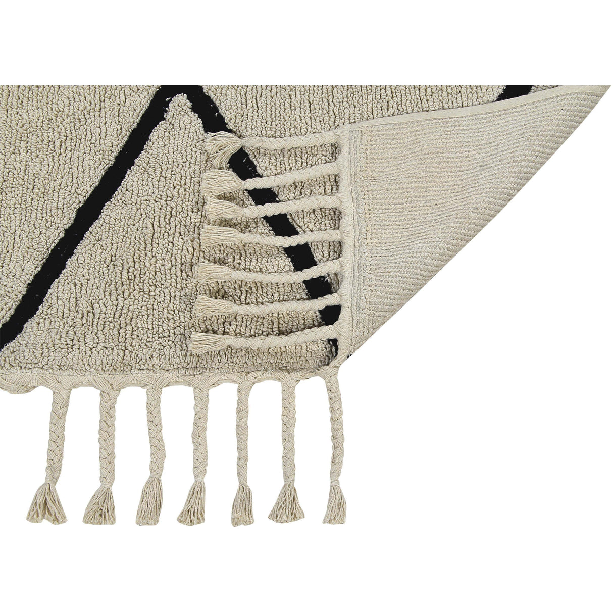 Rugs by Roo | Lorena Canals Bereber Beige Machine Washable Area Rug-C-BW-BE-BEIGE